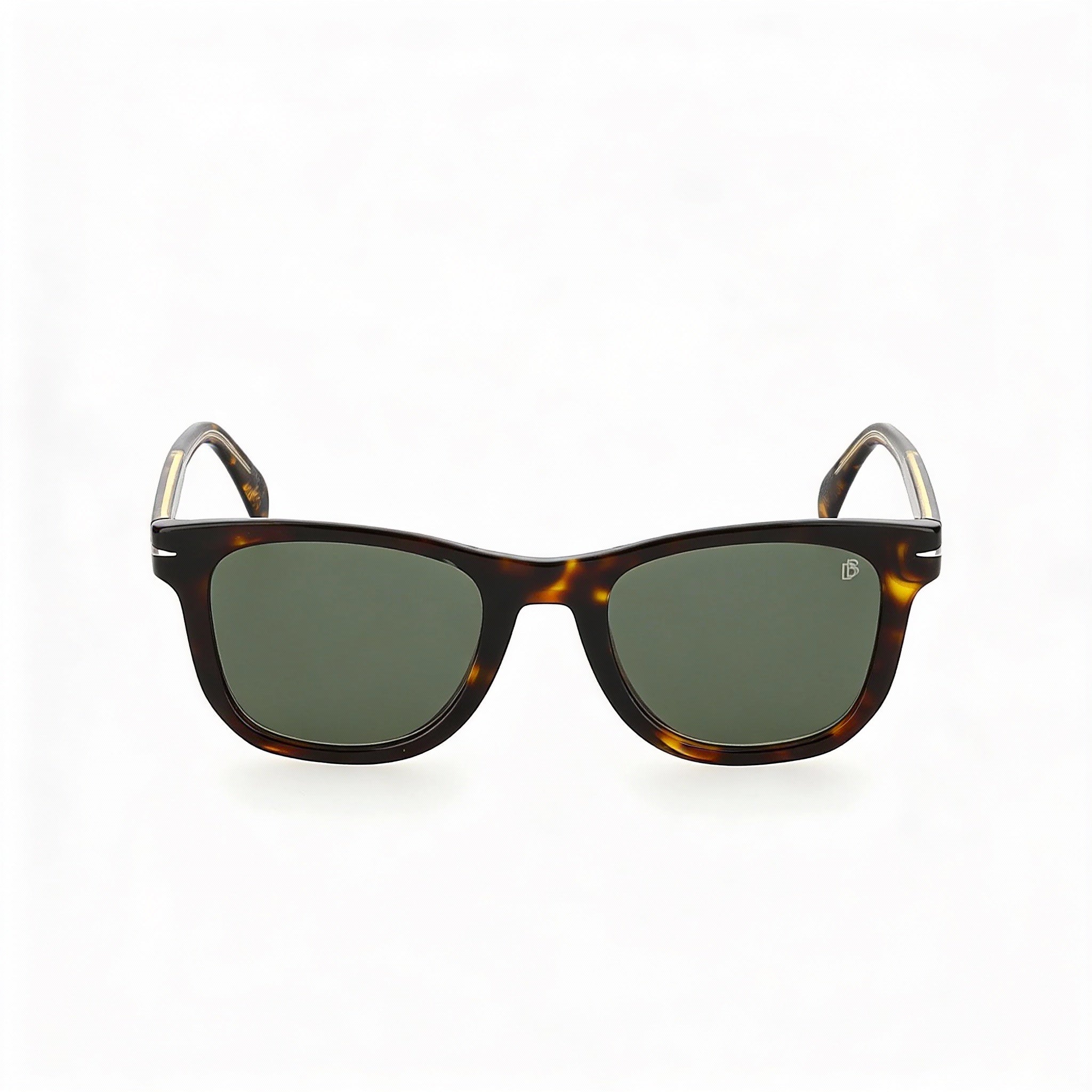 David Beckham db 1006 Unisex Sunglasses featuring Dark Havana Acetate Square Full Rim Frame 50mm, Photo 2