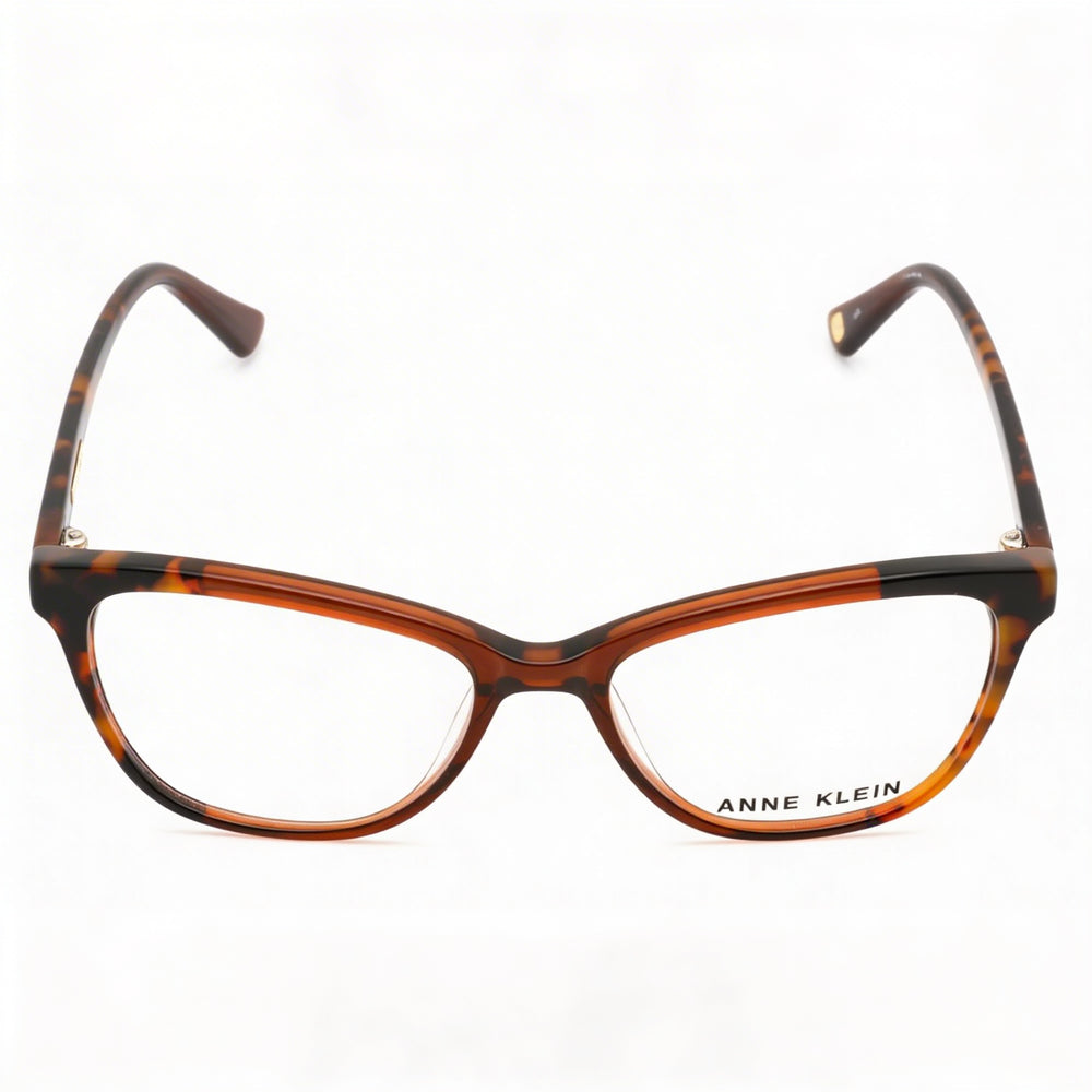 Gafas Anne Klein Ak5069 para hombre con montura metálica y lentes transparentes de policarbonato en color moca de 53 mm