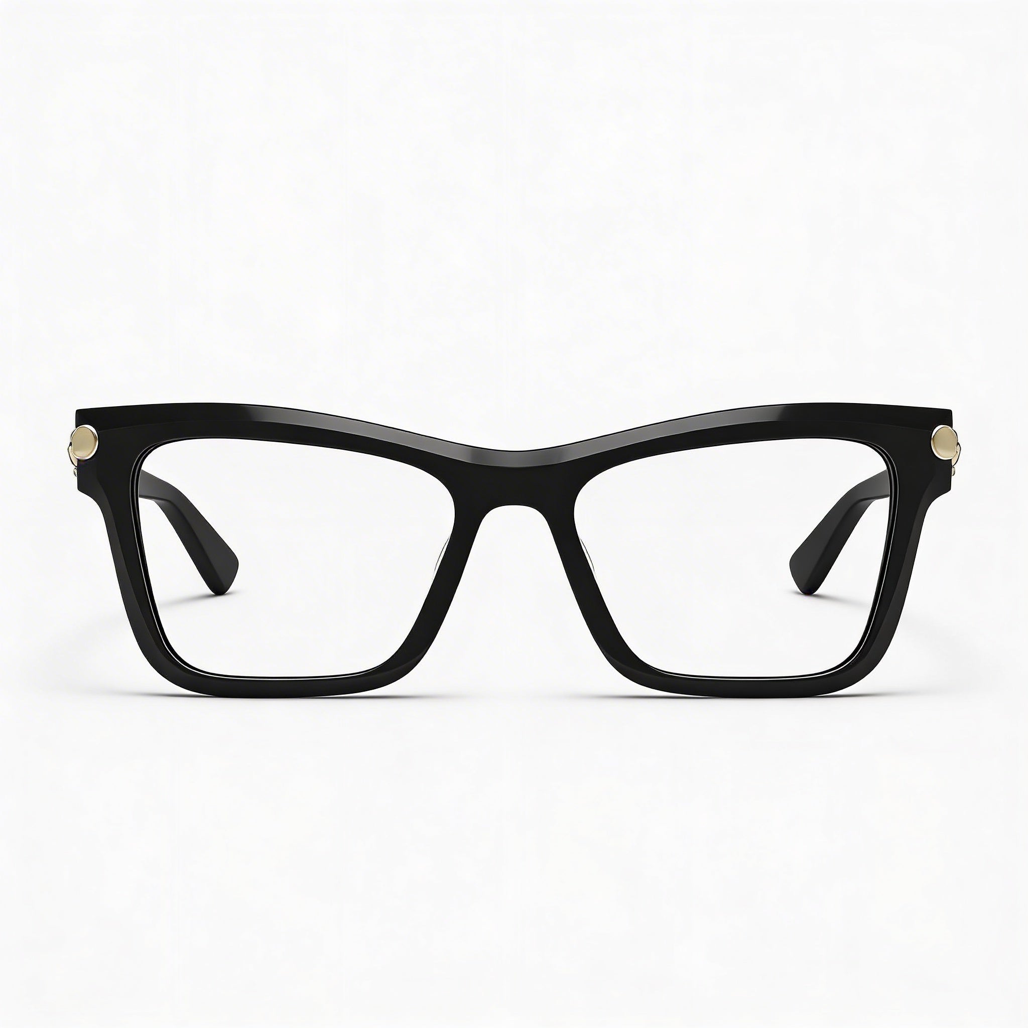 Gafas Oftálmicas Longchamp Colección Casual para Mujer, Armazón Negro con Cristales de Plástico Transparente 53-17-140, Photo 2