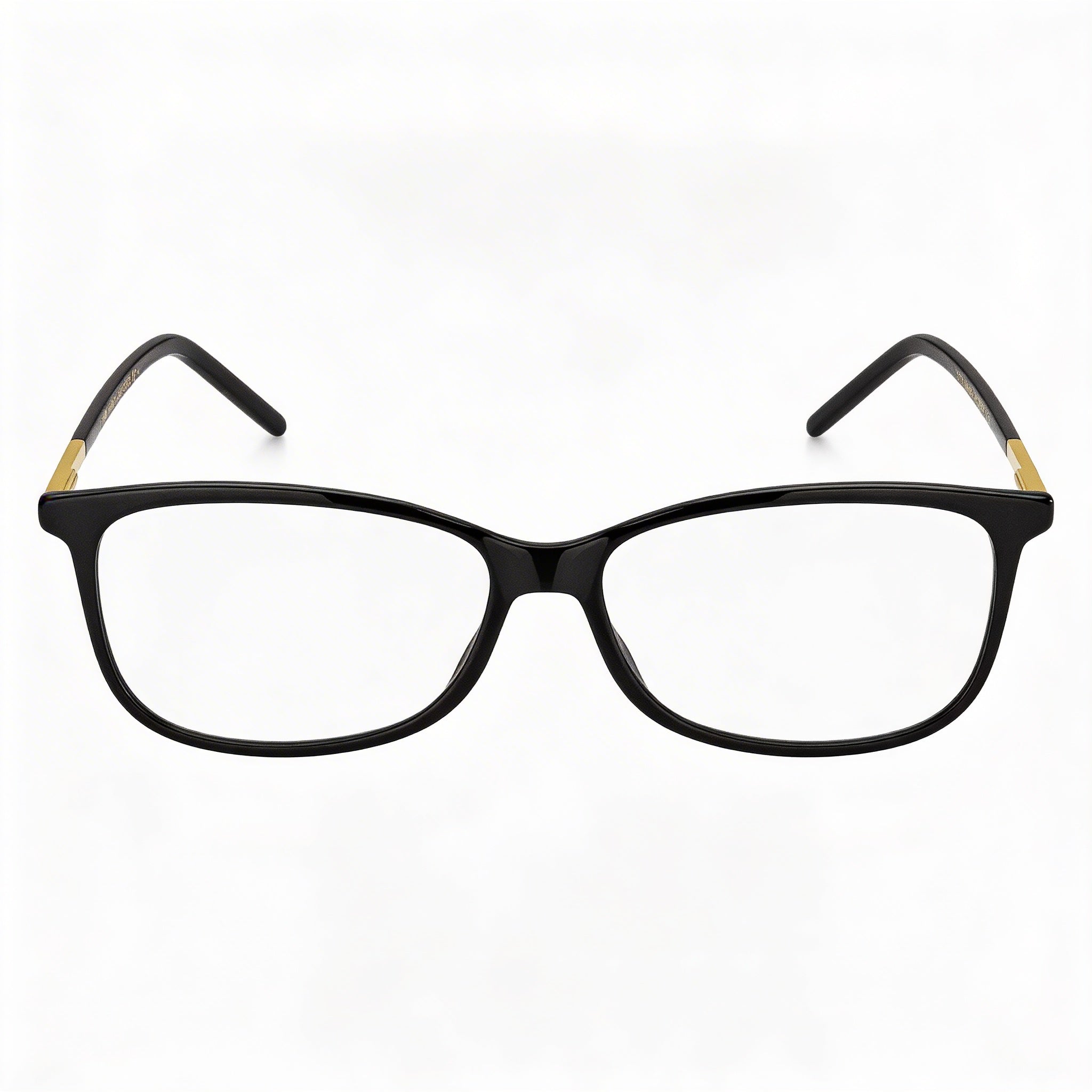 Marc Jacobs Marc 513 Women's Black Gold Plastic Optical Eyeglass Frames with Polycarbonate Lenses 53mm, Photo 1