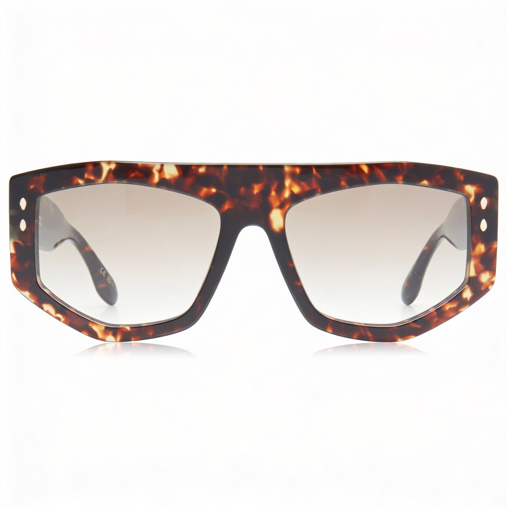 Gafas de sol Isabel Marant para mujer, modernas, de acetato, ligeras, con montura de acetato color Habana y protección UV 400, 56-18-145, Photo 2