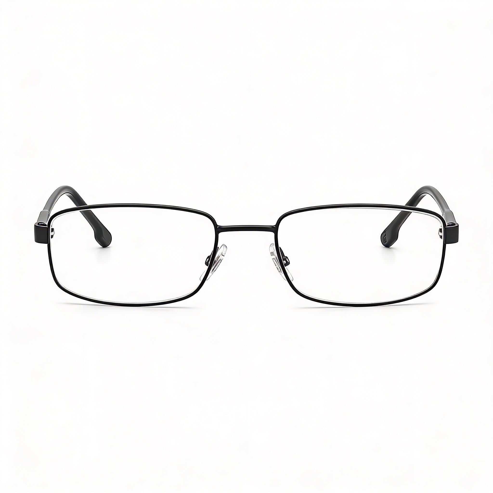 Carrera Carrera 264 Unisex Matte Black Alloy Steel Frame Eyeglasses, Prescription Ready, 55mm Lens Width, Photo 2