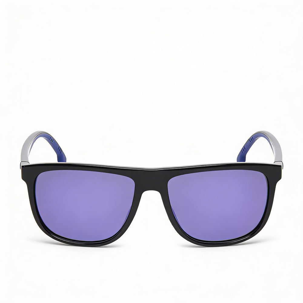 Carrera Modern Women's Black Blue Polyamide Non-Polarized 100% UV Protection Sunglasses 58mm