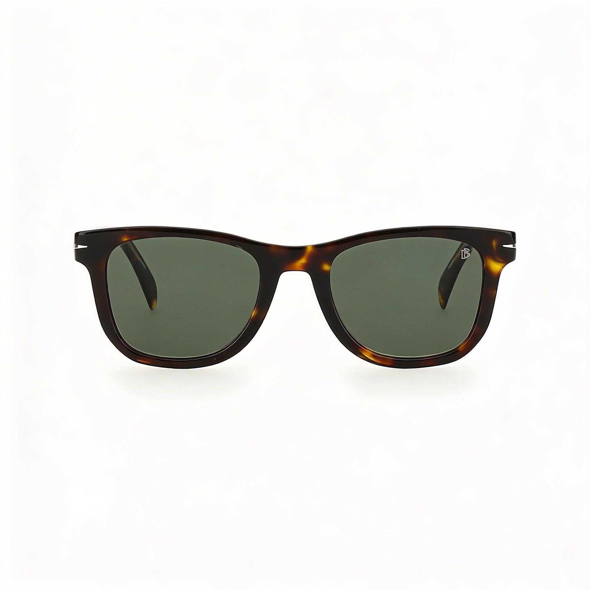 David Beckham db 1006 Unisex Square Full Rim Acetate Frame Dark Havana Non-Polarized Sunglasses 50mm, Photo 2