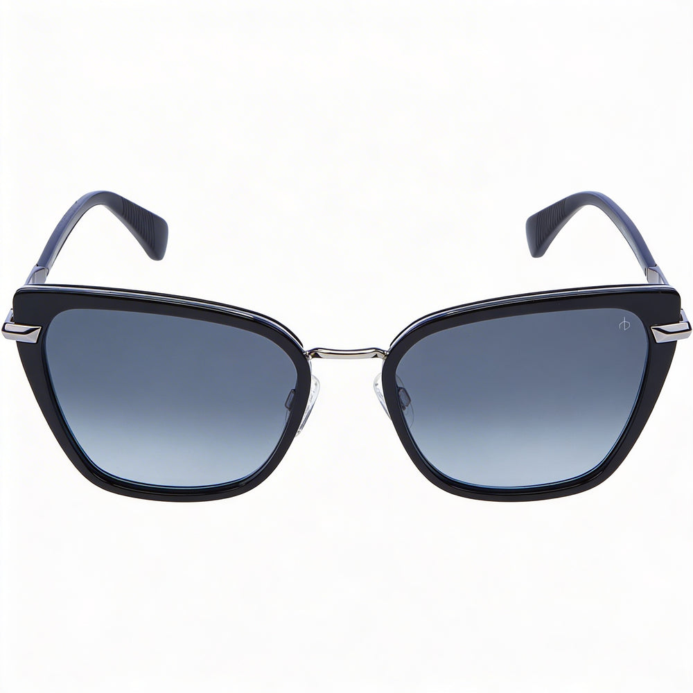 Gafas de sol Rag & Bone Rnb1057/G/S de acetato negro con protección UV para mujer de 56 mm