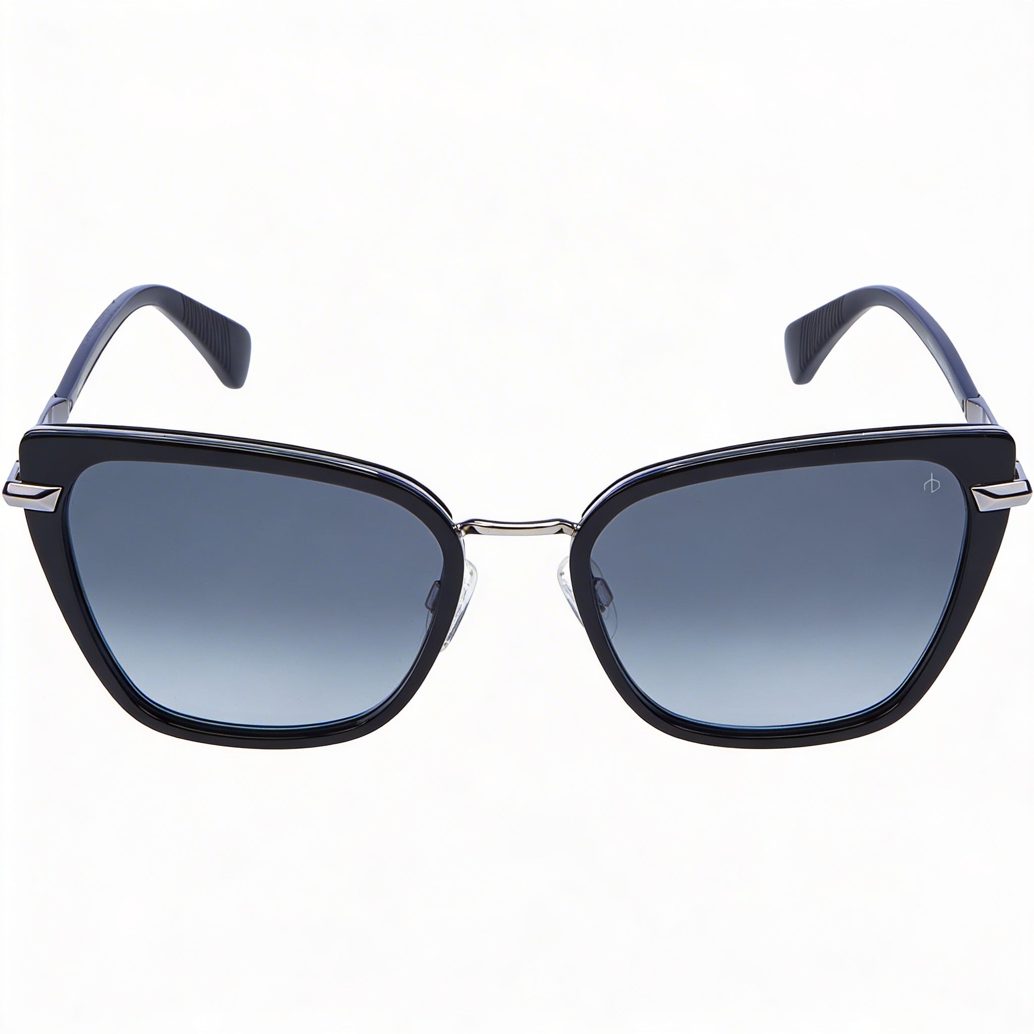 Gafas de sol Rag & Bone Rnb1057/G/S de acetato negro con protección UV para mujer de 56 mm, Photo 2