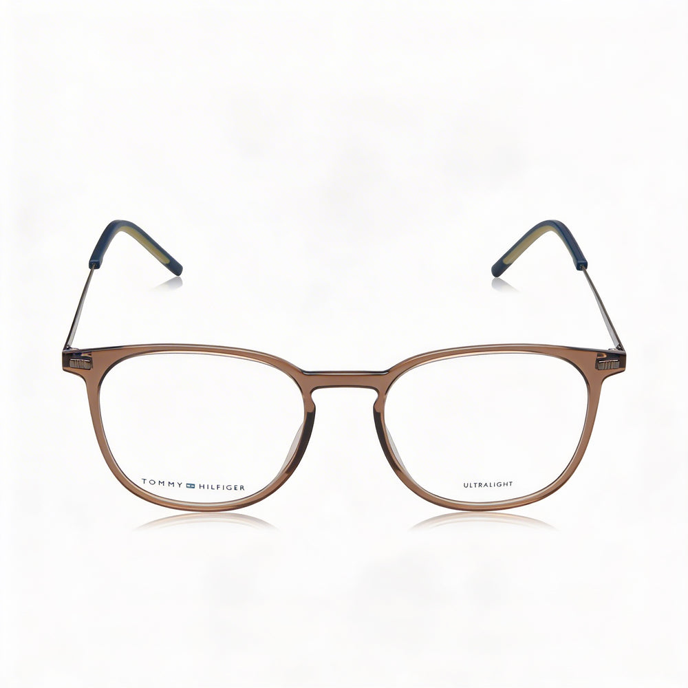 Tommy Hilfiger Casual Style Men's Eyeglasses with Polyamide Injected Grilamid Frame and Plastic Lenses 51mm