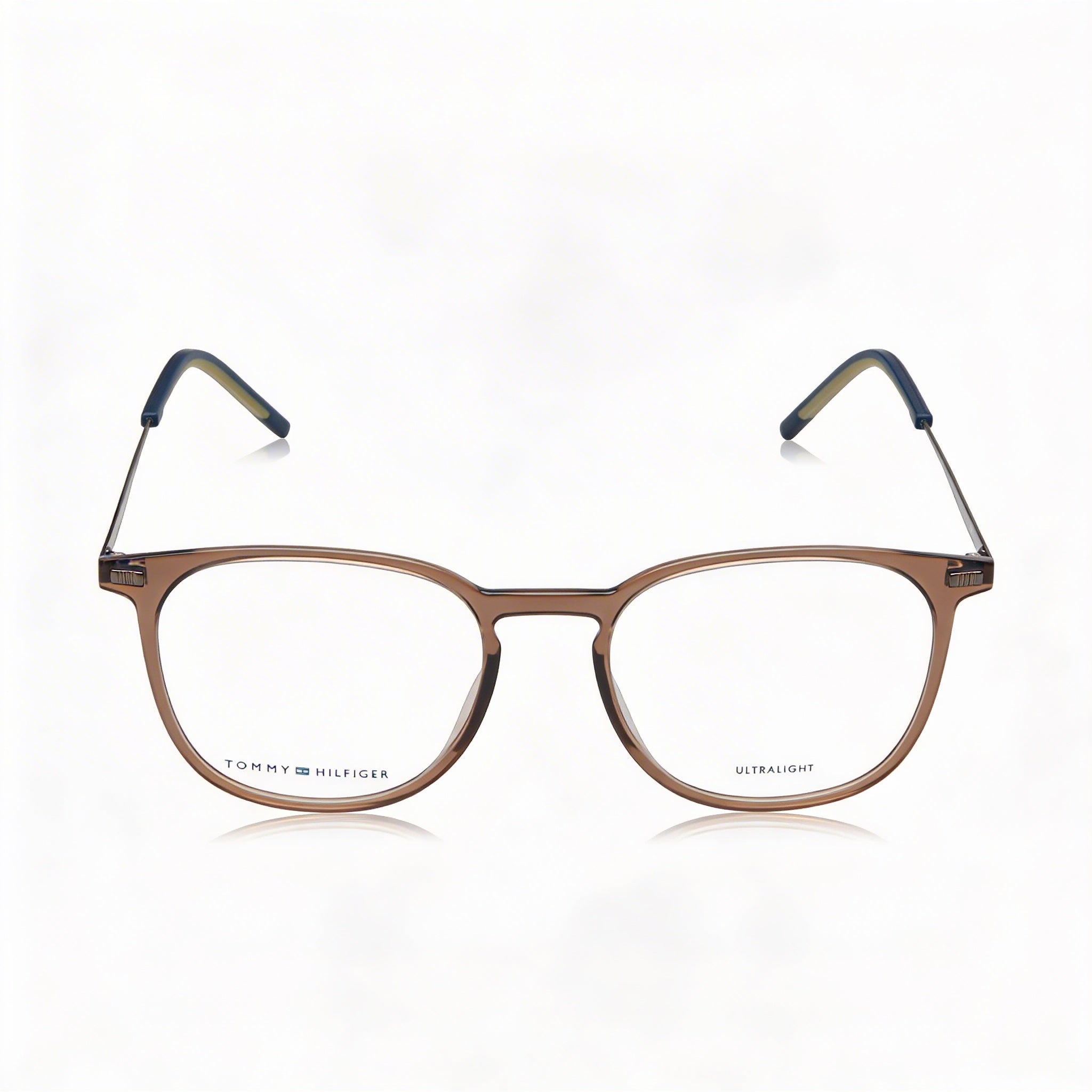 Tommy Hilfiger Casual Style Men's Eyeglasses with Polyamide Injected Grilamid Frame and Plastic Lenses 51mm, Photo 1