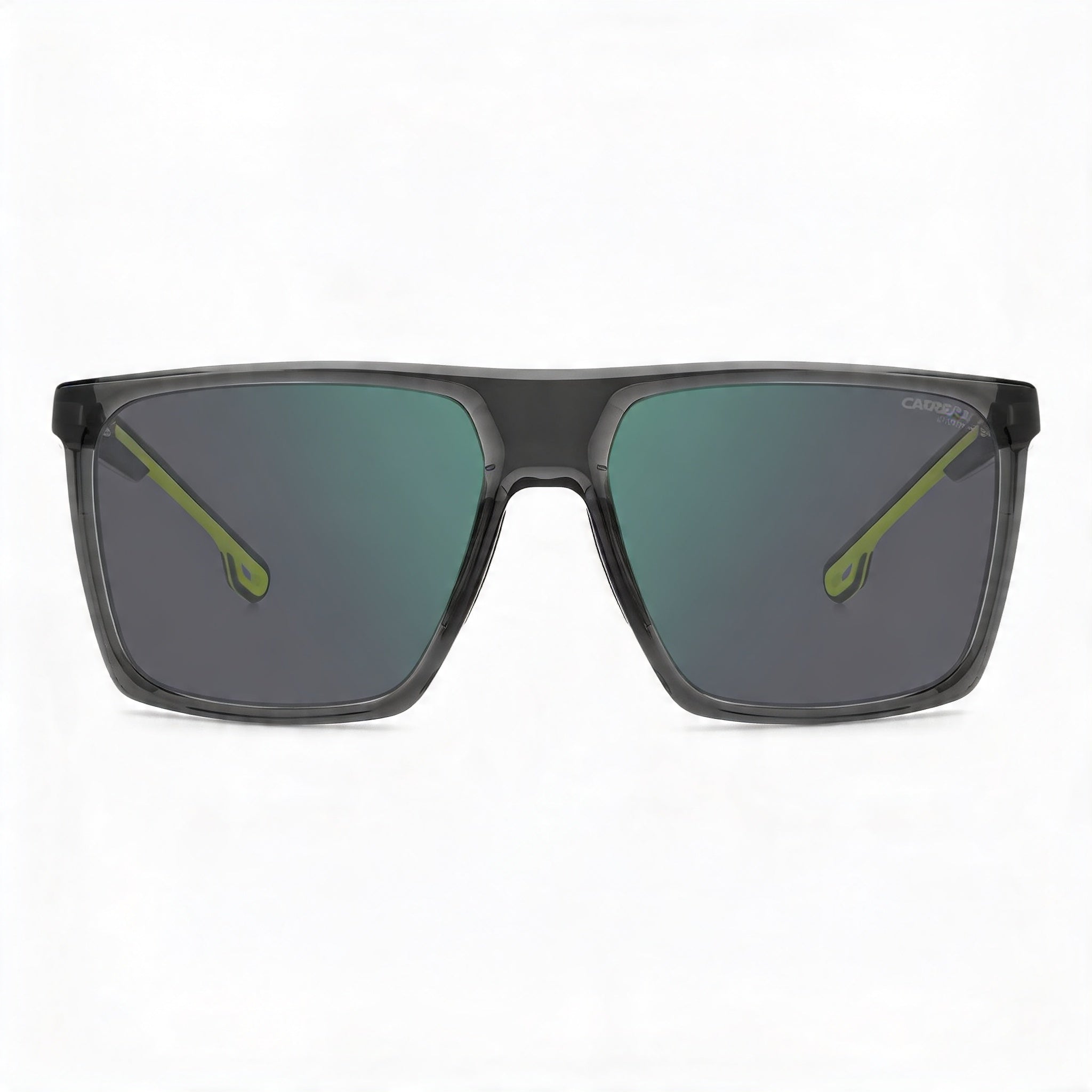 Carrera CASUAL Gafas de sol de poliamida ecológica UV 400 no polarizadas para mujer, Gris Amarillo Fluo, 58mm, Photo 1