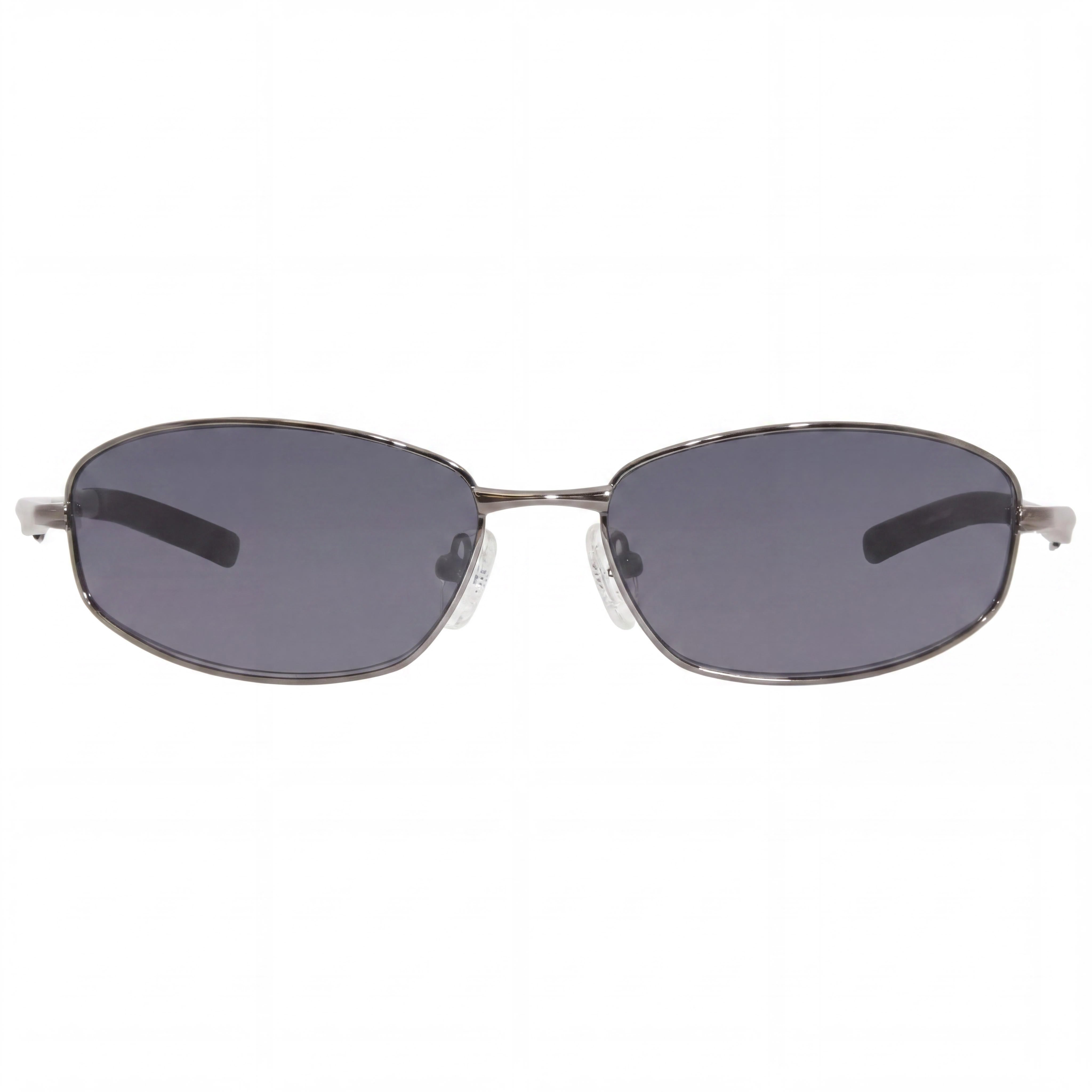 Gafas de sol Harley-Davidson clásicas para hombre, de metal, montura completa ovalada, negras y grises, lente gris, 59-16-120mm, Photo 2