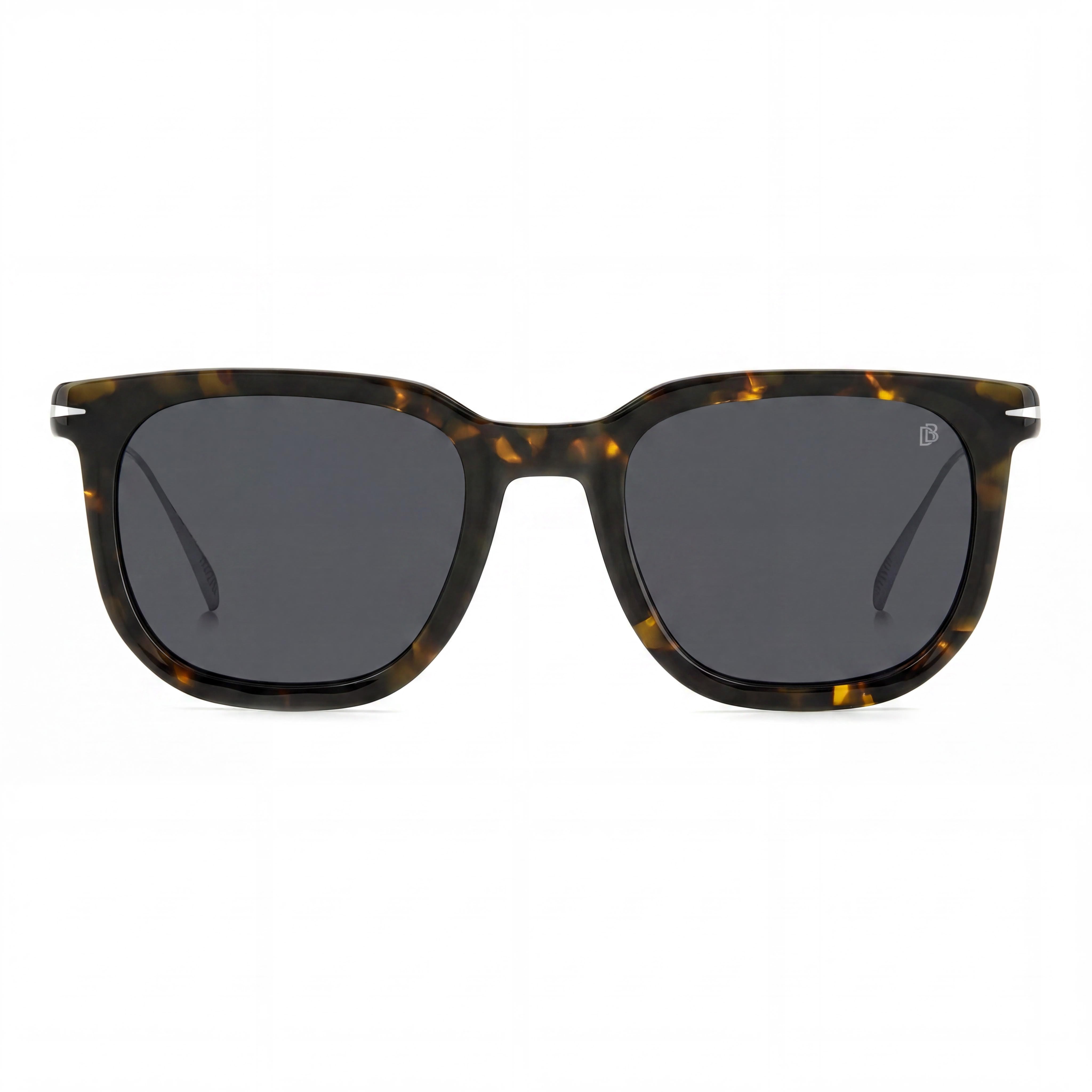 Beckham Casual Women's Havana Dark Ruthenium Sunglasses with Acetate Frame and Titanium Lenses 52mm, Photo 2