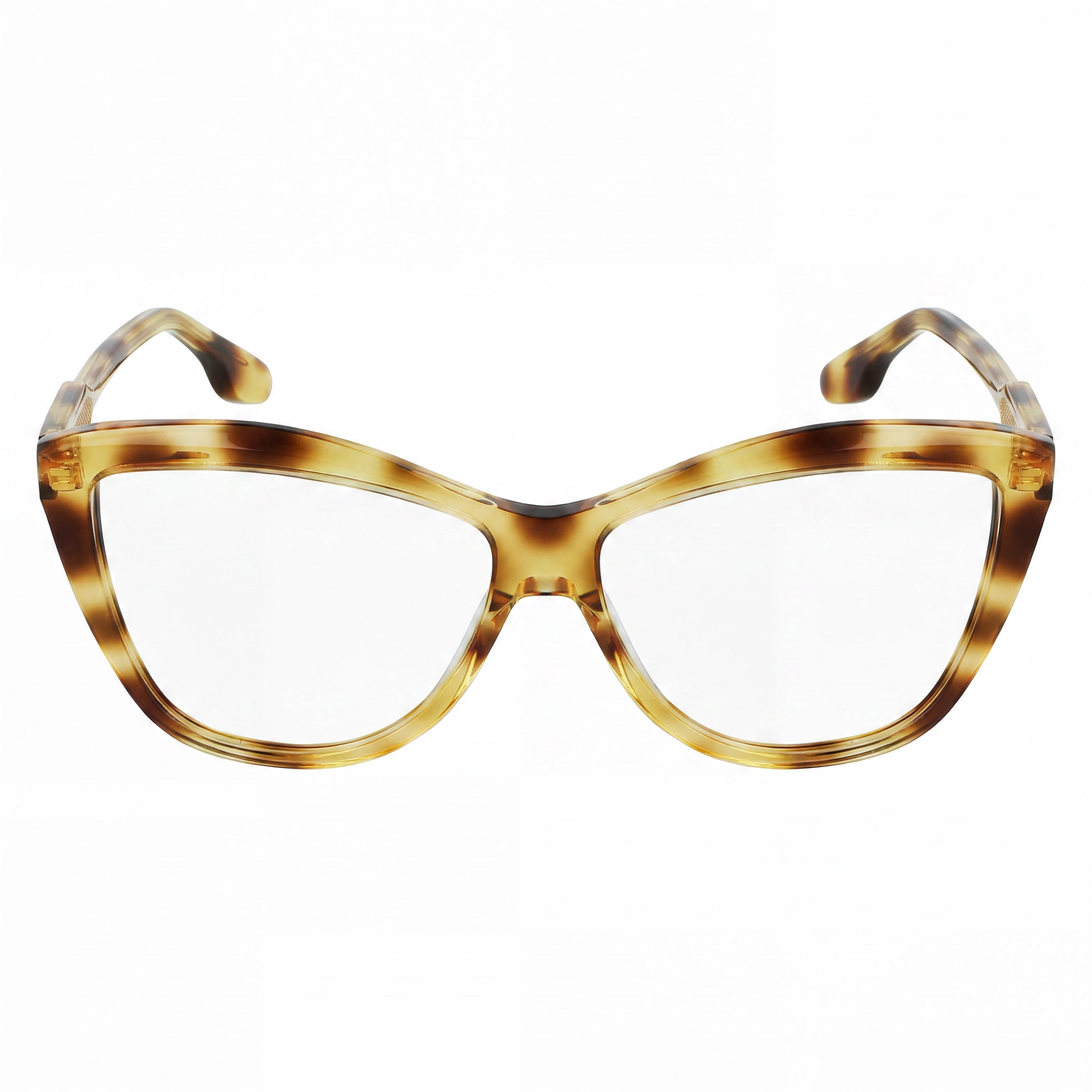 Gafas de sol modernas para hombre Victoria Beckham con montura de acetato Blonde Havana y lente de 57 mm, Photo 2