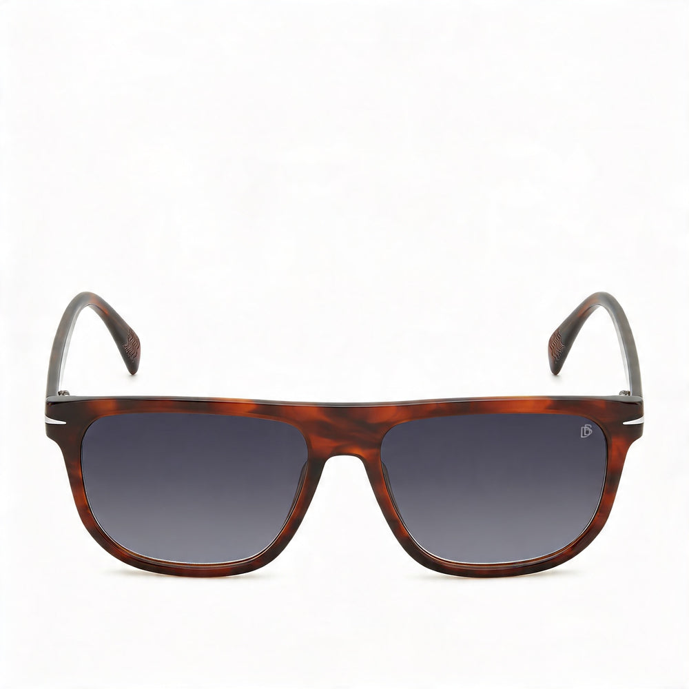 Gafas Cuadradas David Beckham Db 7111/S de Acetato Gris Oscuro Degradado para Mujer 56mm