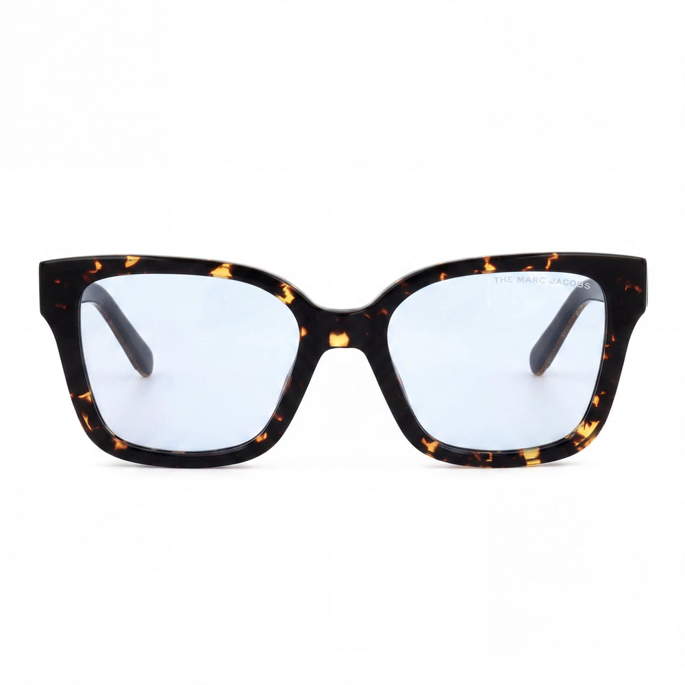 Gafas de sol Marc Jacobs Marc 458/S para mujer con montura de acetato, Habana Negro Azul, lente de 53mm con protección UV
