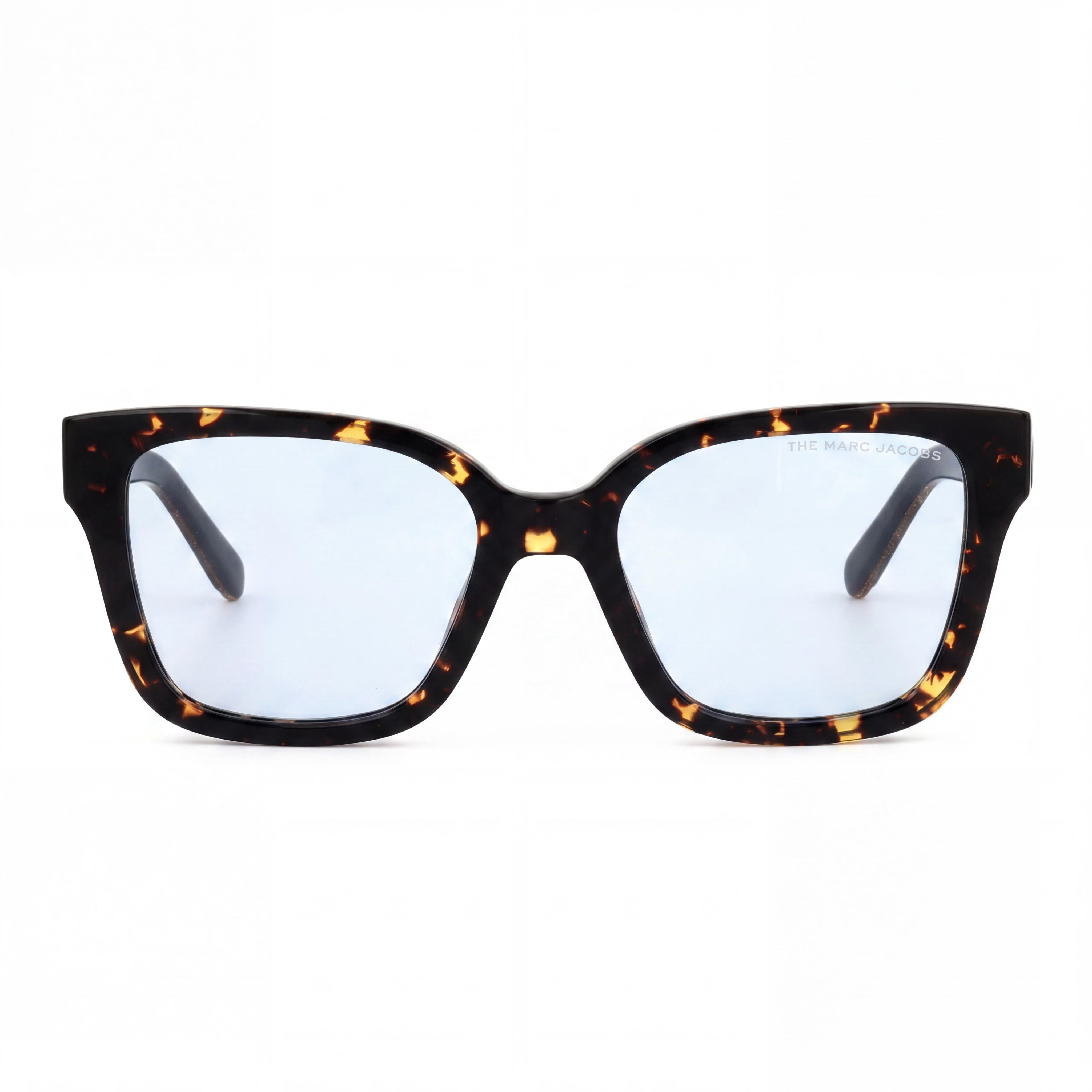 Gafas de sol Marc Jacobs Marc 458/S para mujer con montura de acetato, Habana Negro Azul, lente de 53mm con protección UV, Photo 2
