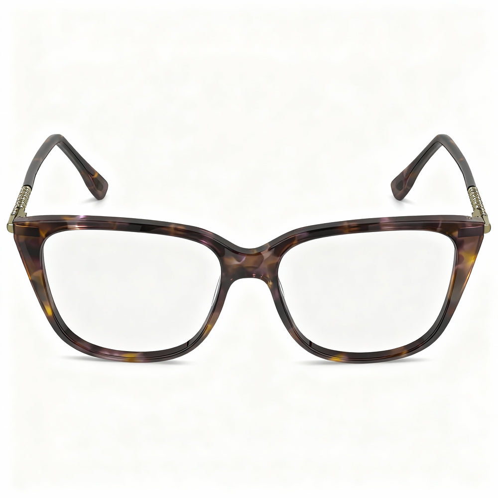 Lacoste L2939 Modern Unisex Metal Frame Polarized Sunglasses, Havana Purple, 54mm Lens Width