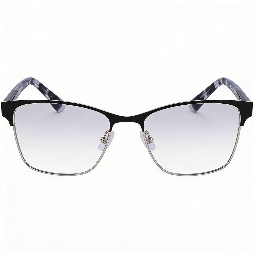 Calvin Klein Ck23107 Women's Black Metal Full Rim Rectangle Optical Frame Lens 52mm Bridge 17mm Temple 140mm