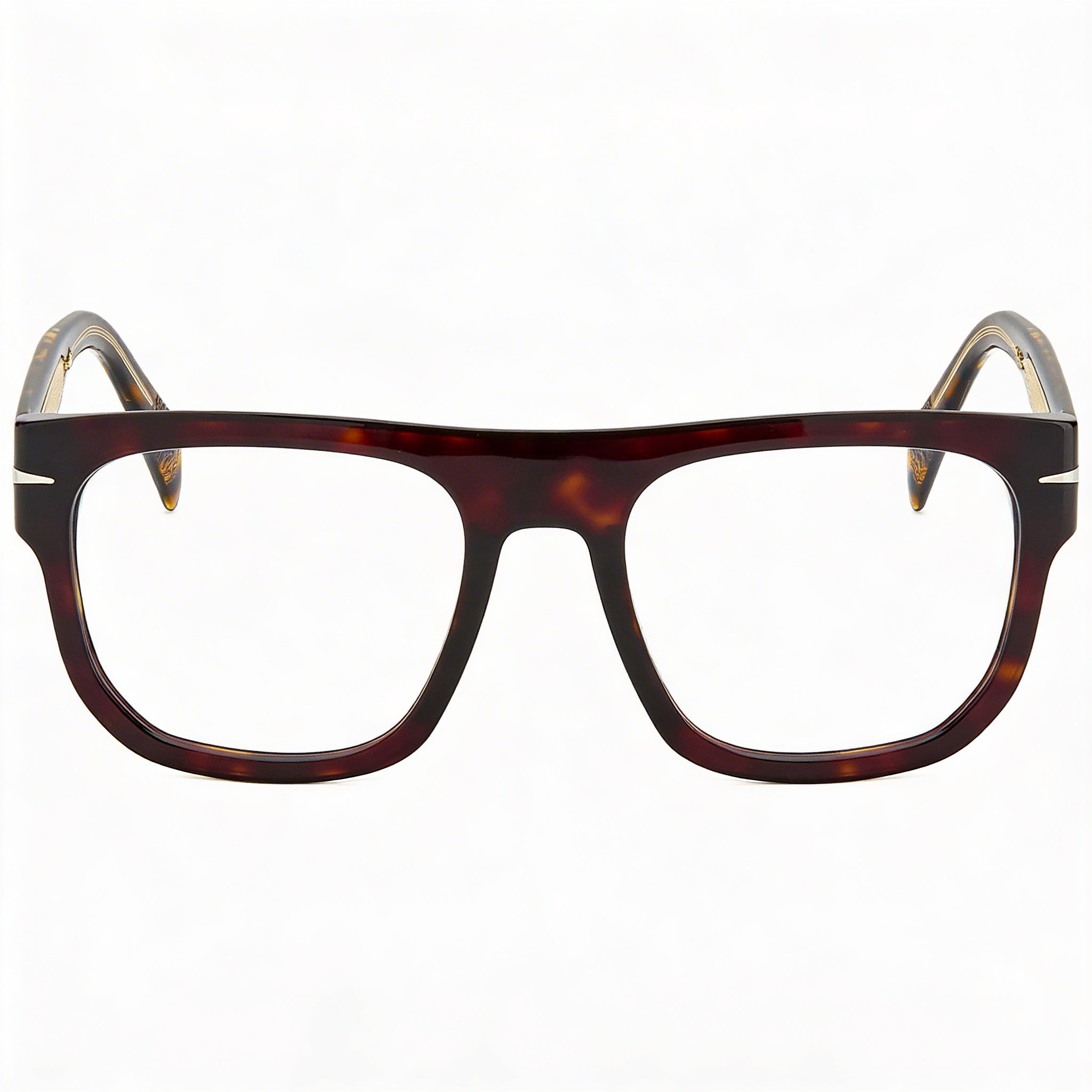 David Beckham Db 7052 Unisex Havana Acetate Eyeglasses 53mm, Photo 2