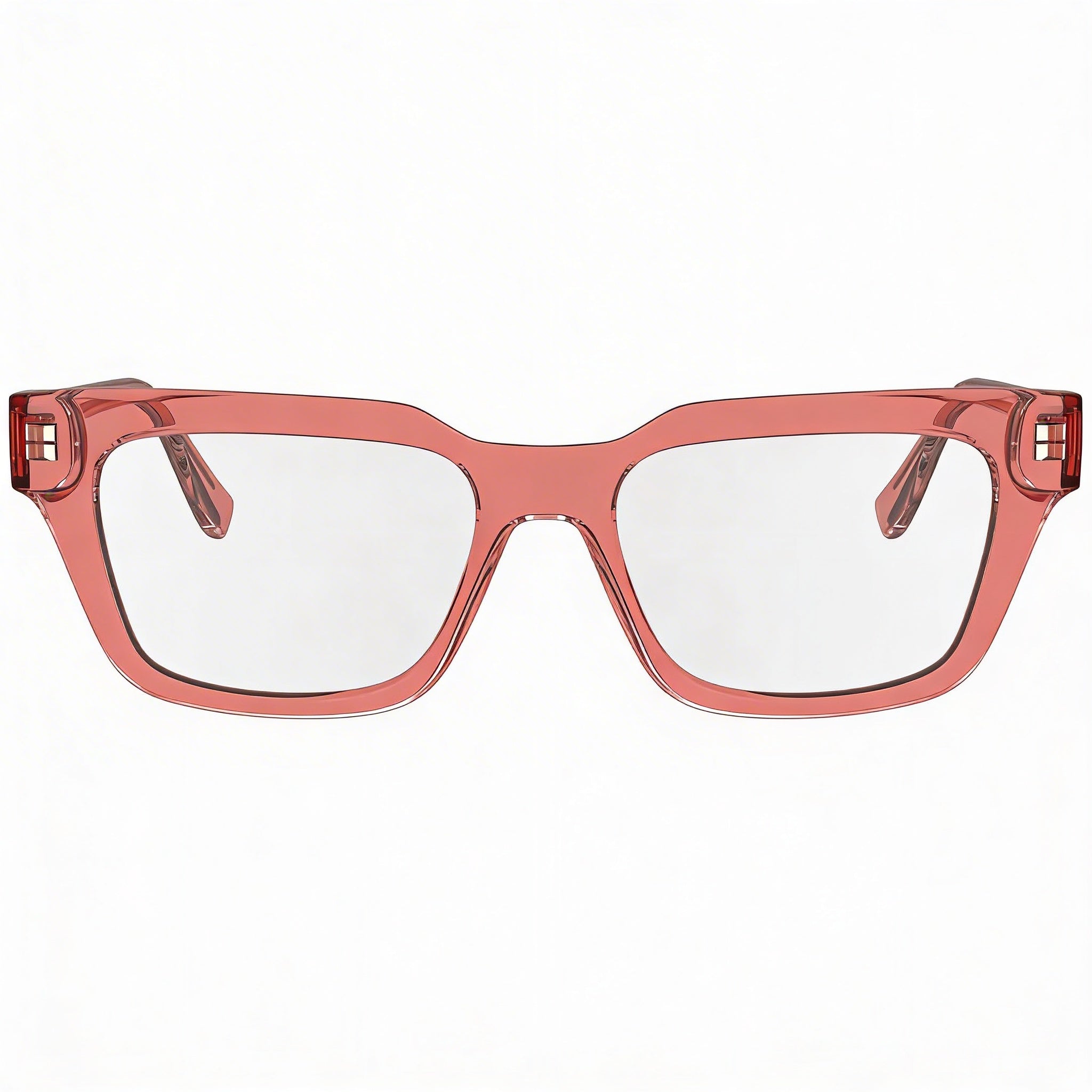 KARL LAGERFELD KL6152 Gafas de Estilo Moderno para Mujer con Montura de Plástico Inyectado Rosa y Cristales Rosas a Juego 52mm, Photo 3