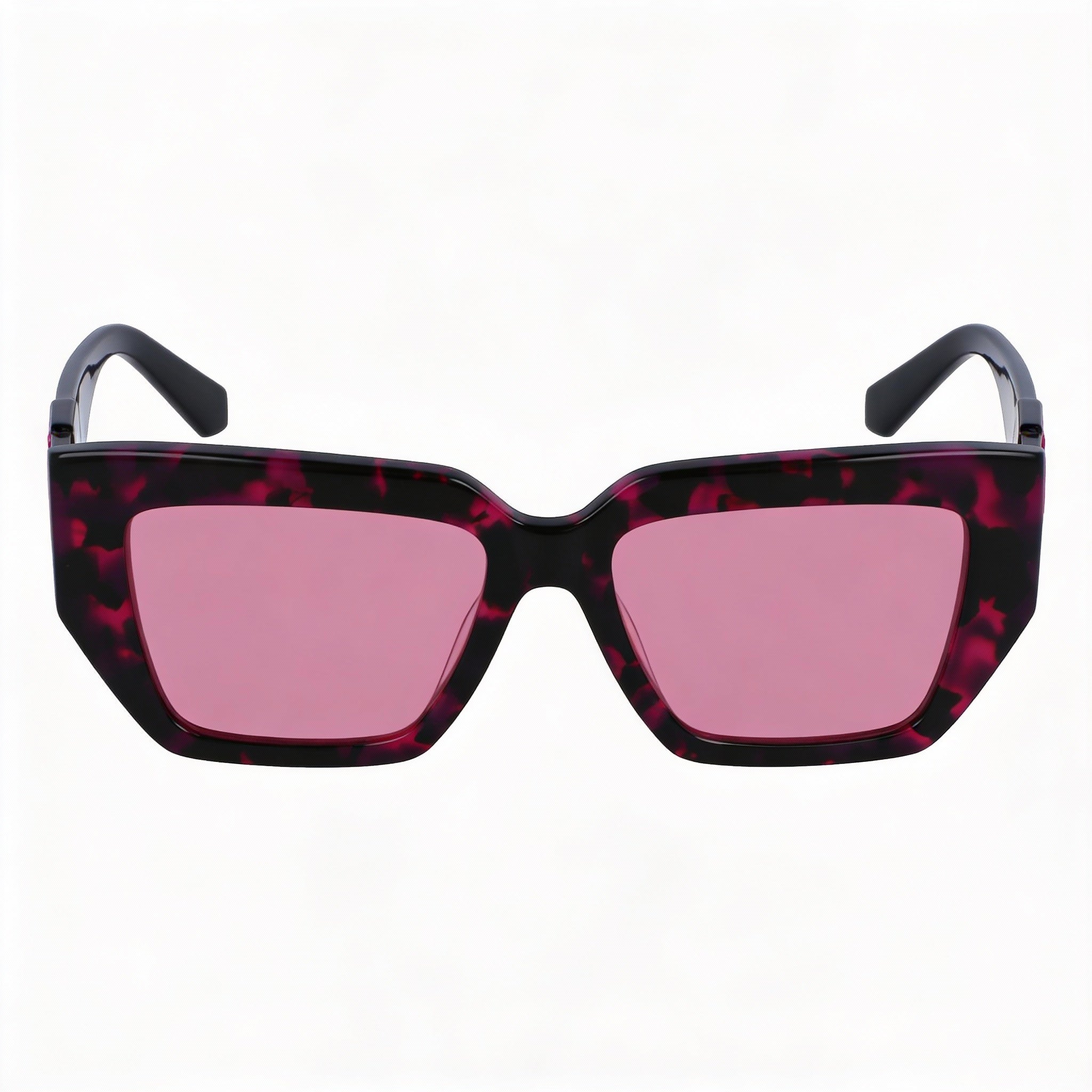 Calvin Klein Modern Women's Pink Havana Plastic Frame 100% UV Protection Non-Polarized Eyewear 54mm, Photo 2