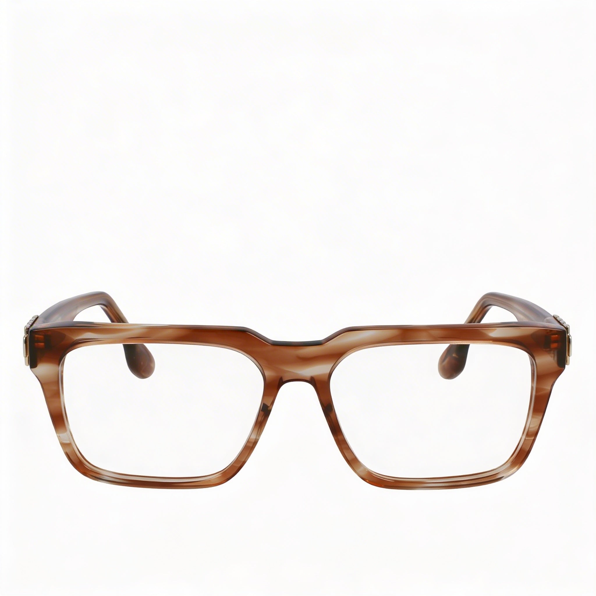 Victoria Beckham Vb2667 Women’s Ophthalmic Eyeglasses Frames in Striped Brown Color, Lens Width 52mm, Bridge 15mm, Temple 145mm, Photo 2