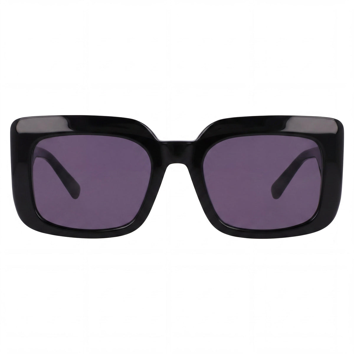 Longchamp Modern Women's Black Acetate Frame Black Lens Sunglasses with UV 400 Protection 51-20-140, Photo 2
