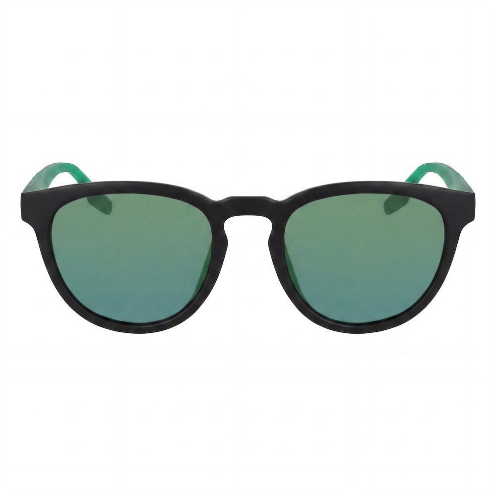 Converse Classic Unisex Matte Black Frame, Matte Black Lens Sunglasses with UV Protection, 52mm