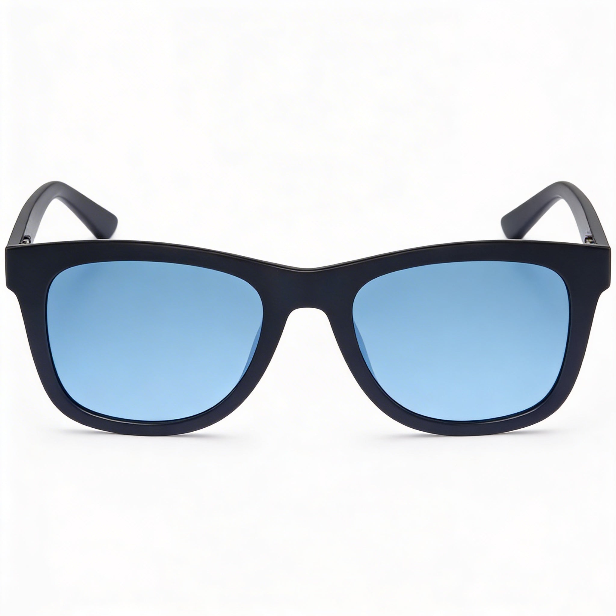 Lacoste Classic Unisex Matte Blue Plastic Anti-Reflective Mirrored UV Protection Sunglasses 53-20-140, Photo 2