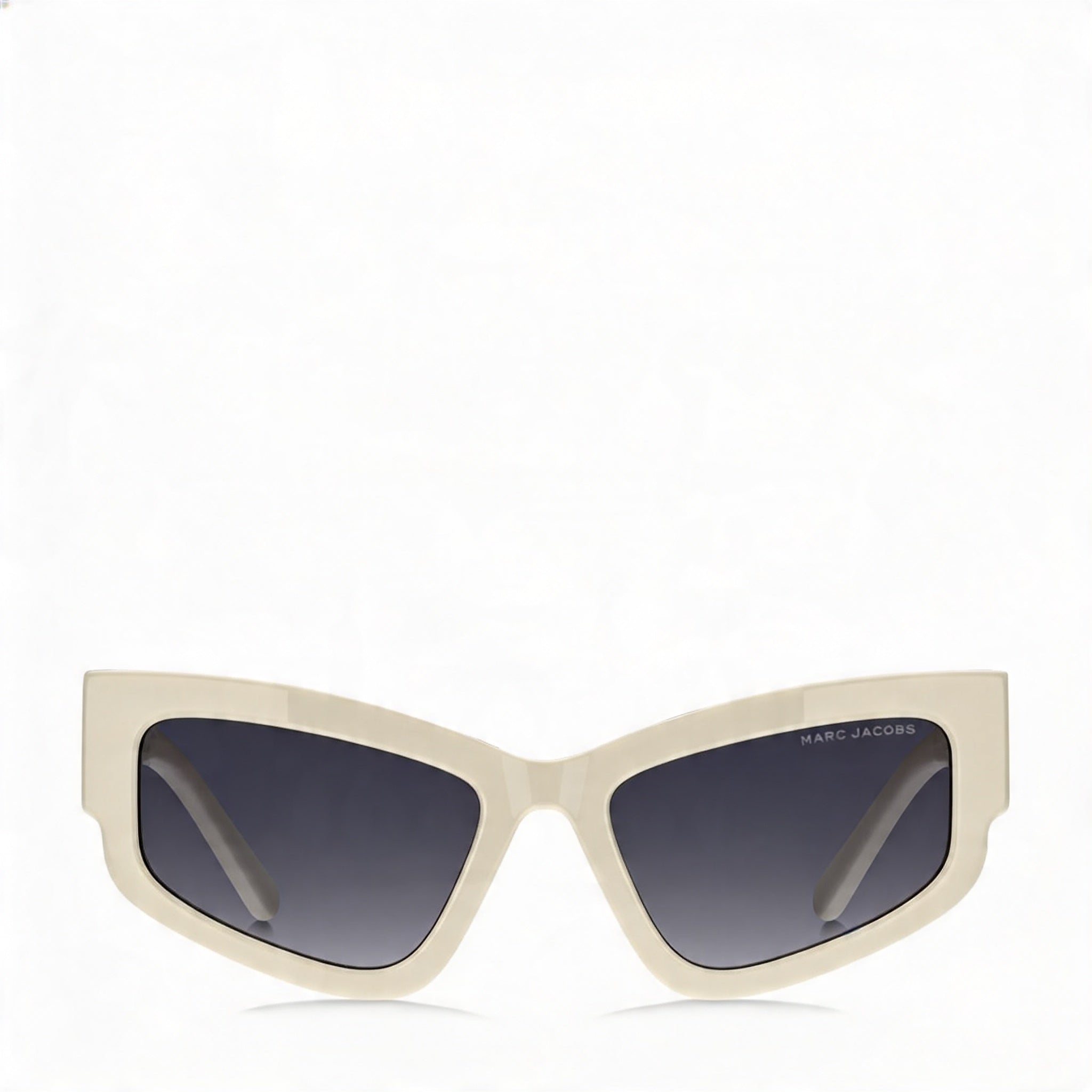 Marc Jacobs Casual Men’s Polyamide Frame Sunglasses Beige Black with Dark Grey Shaded Polycarbonate Non-Polarized Lenses 55mm, Photo 2