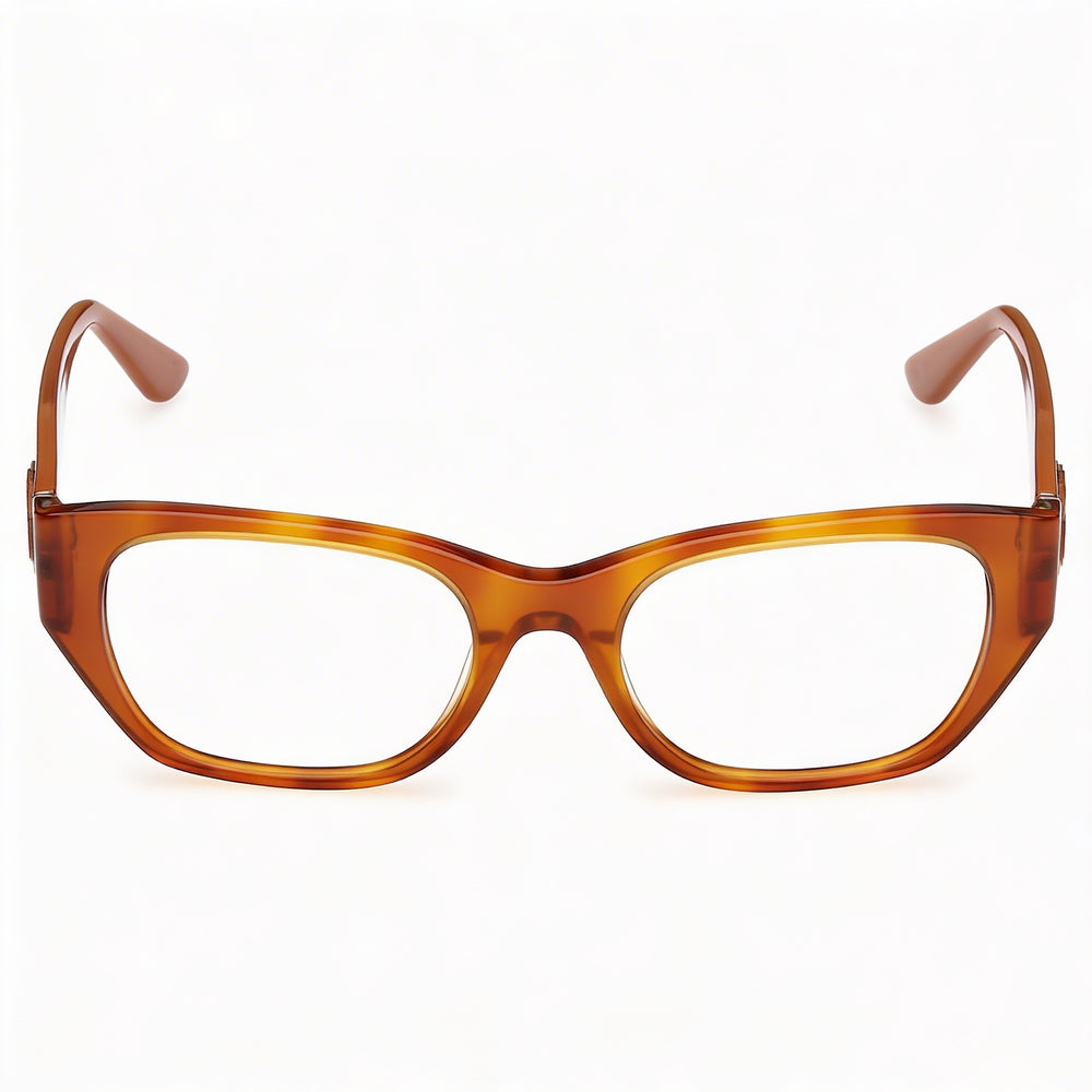 GUESS Gu50304 Women's Eyeglasses featuring Blonde Havana Shiny Light Orange Plastic Frame (50mm Lens)