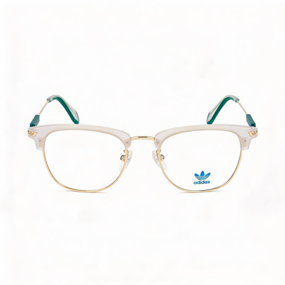 adidas Originals Casual Men's Metal Crystal Optical Frame with Polycarbonate Lenses UV Protected 49-19-145