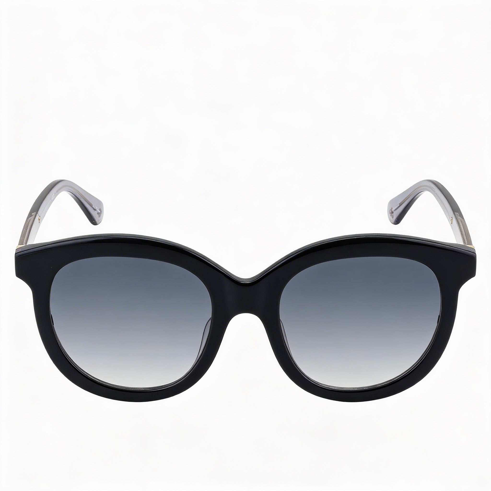Kate Spade New York Lillian/G/S Gafas de sol de mujer cuadradas de acetato negro con protección UV y lentes grises oscuras de 53mm, Photo 2