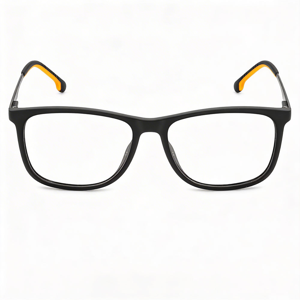 Gafas de sol Carrera 2045t de hombre de propionato modernas negras naranjas de policarbonato no polarizadas de 52 mm