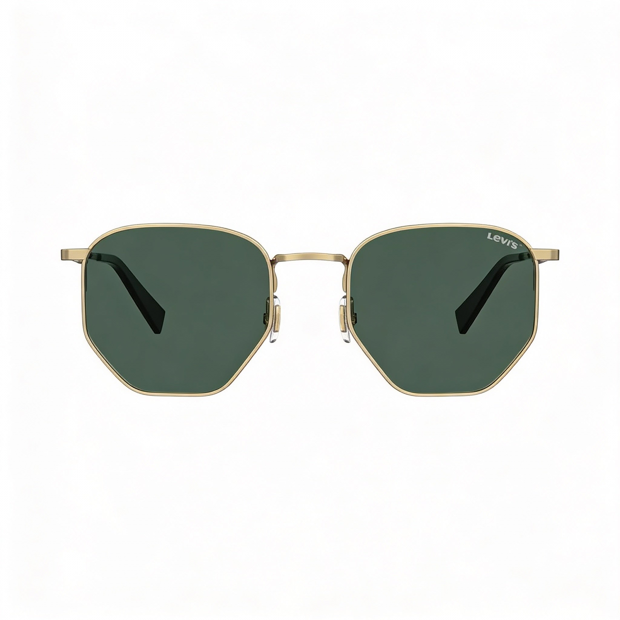 Levi's Modern Men's Metal Frame with UV Protected Non-Polarized Polycarbonate Lenses 51mm Eyeglasses, Photo 2