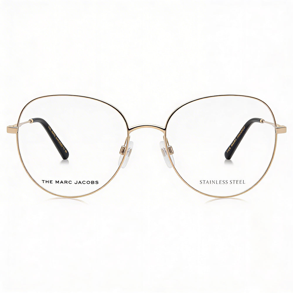 Gafas ópticas Marc Jacobs MARC 590 para mujer, de metal dorado, con lentes de policarbonato con protección UV, 54 mm