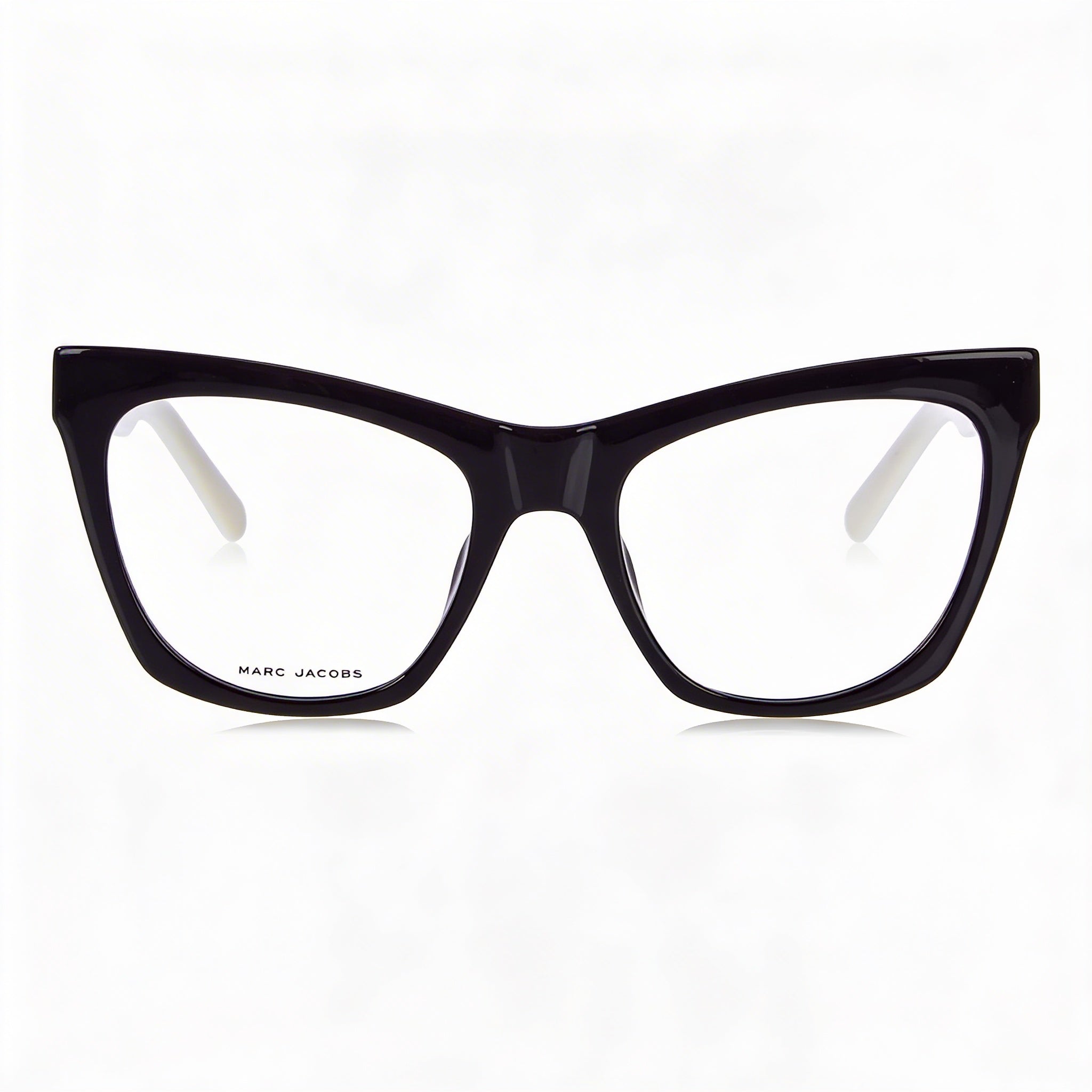 Gafas de sol Marc Jacobs Marc 649 para mujer con montura de celulosa blanca y negra y lentes de policarbonato, 53 mm, Photo 2