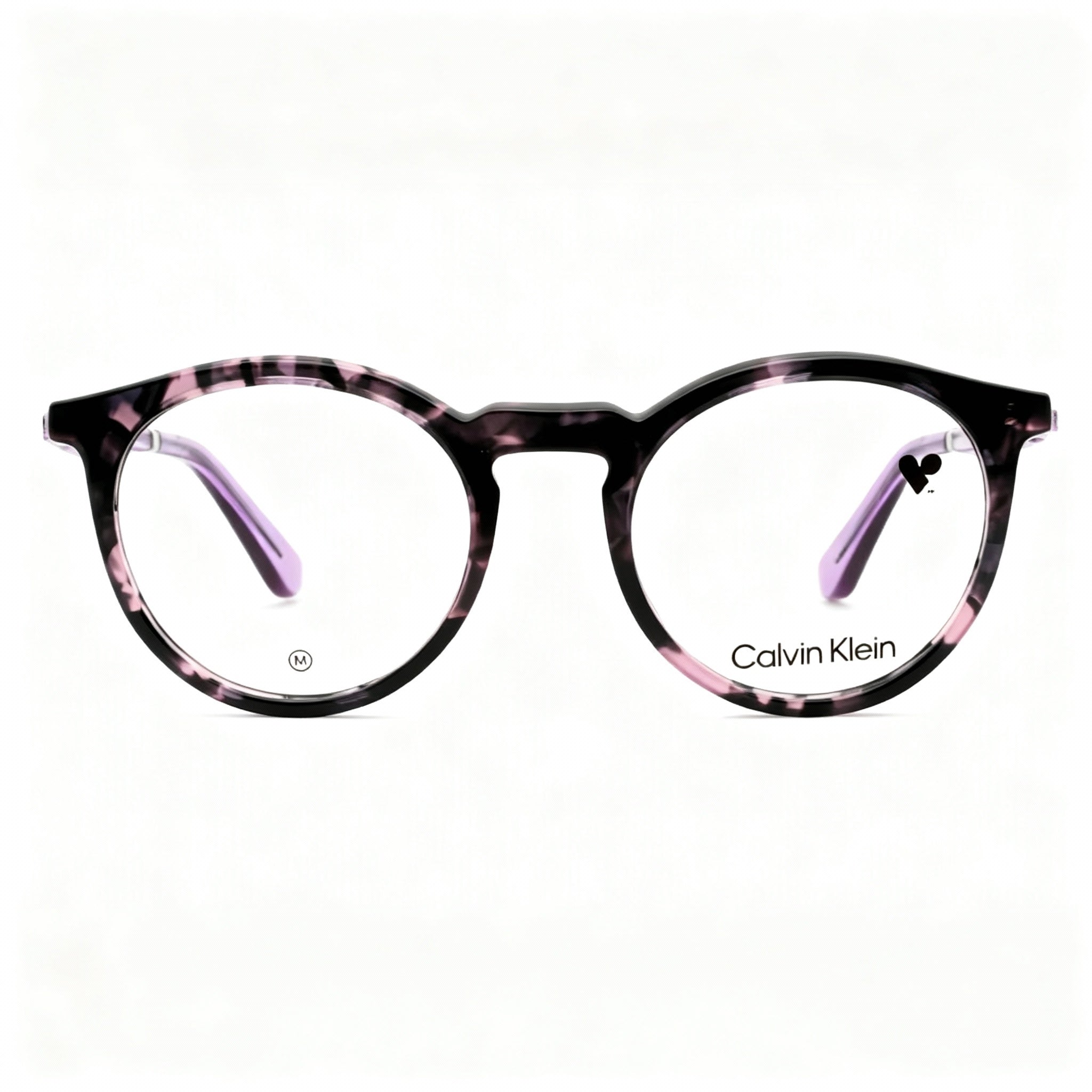 Calvin Klein Unisex Ck23515 Metal Frame Polarized Eyewear, Violet Havana, 50mm Lens Width