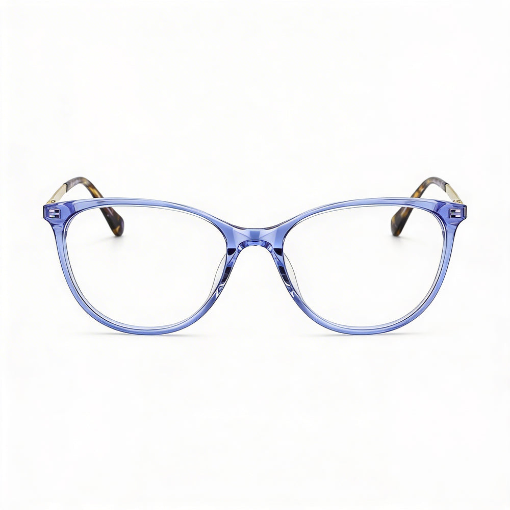 Gafas de sol polarizadas de policarbonato con montura de plástico azul para mujer de Kate Spade New York Kimberlee de 52 mm