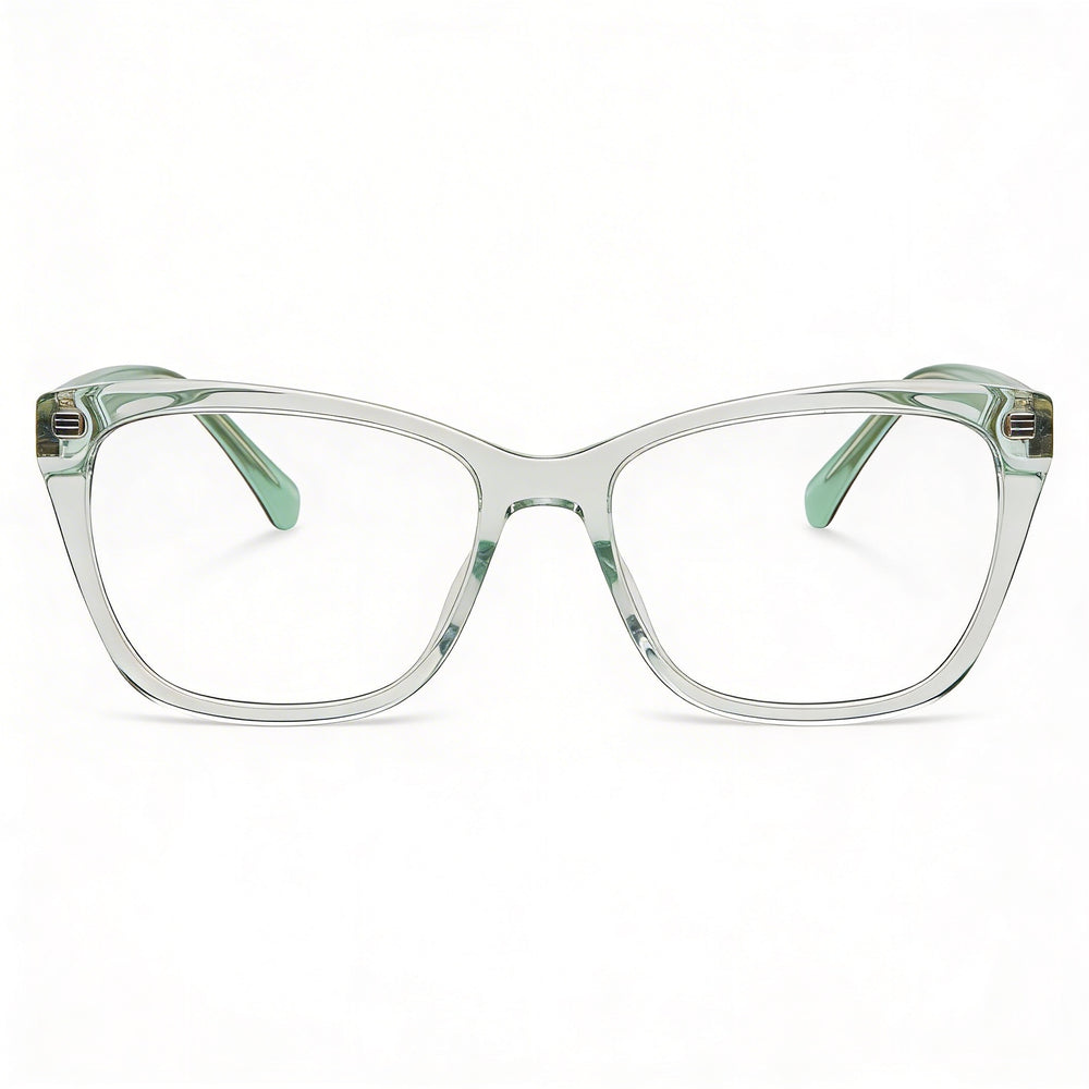 Gafas de sol kate spade new york Modern Collection para mujer con montura de acetato verde y lentes de policarbonato de 53 mm