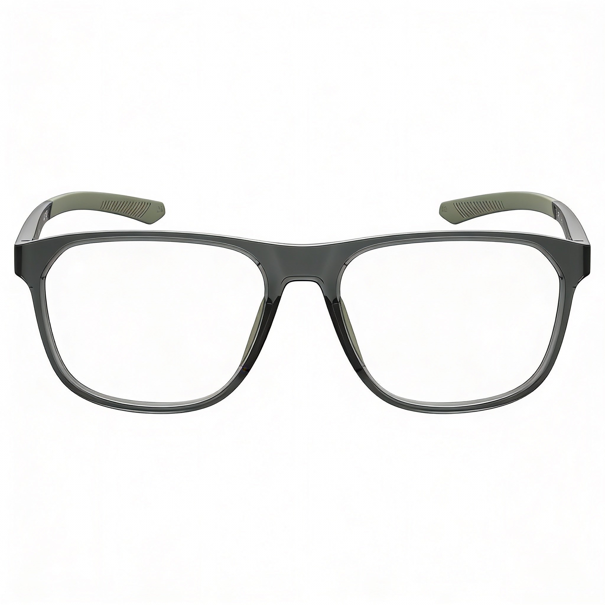 Under Armour Modern Women's Eyewear featuring a Green Crystal Polyamide Frame and a 55mm Lens Width, Photo 2