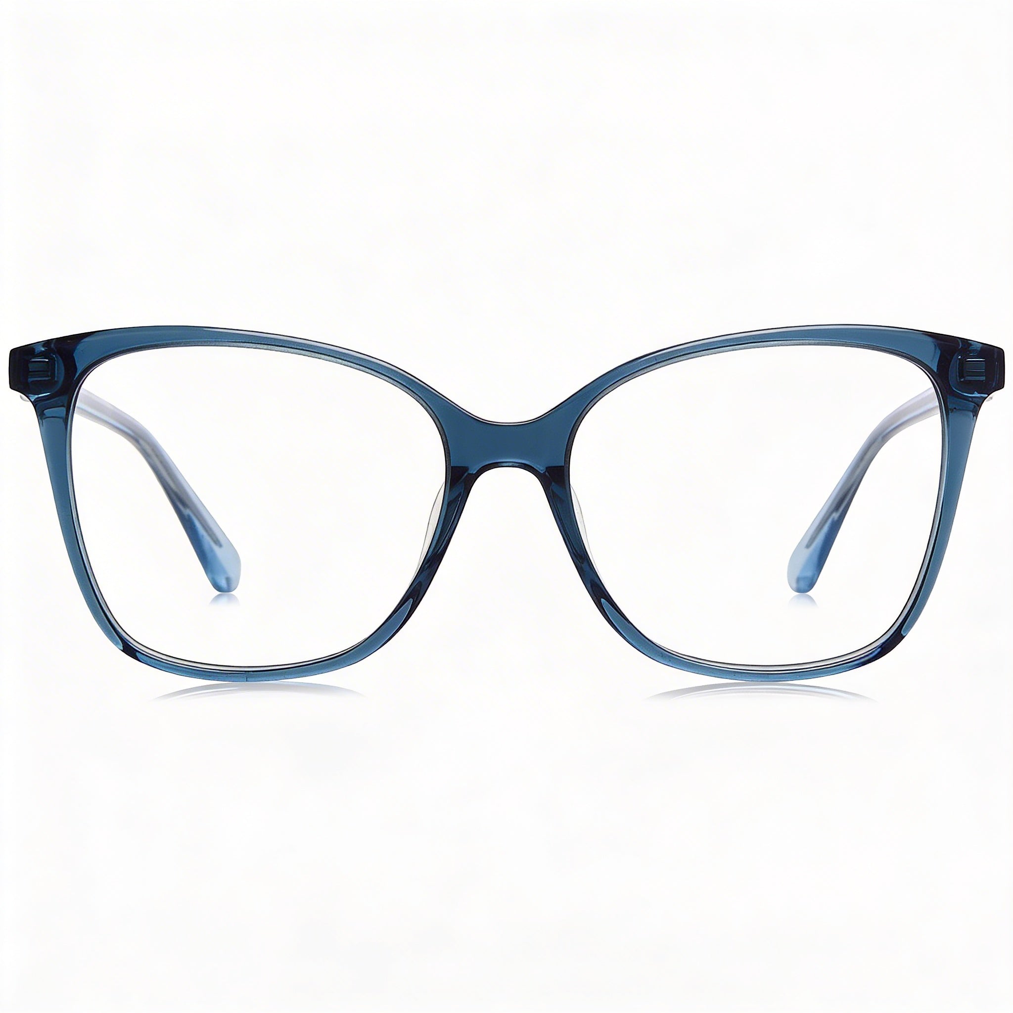 Kate Spade New York Modern Unisex Sunglasses with Blue Polycarbonate Lenses, 52mm Lens Width, Photo 2