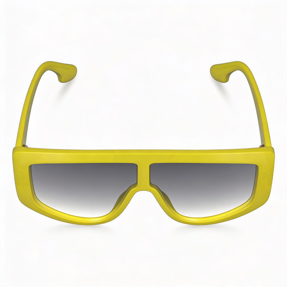 Gafas de sol Victoria Beckham Modern VB664S de policarbonato, montura de acetato, color amarillo, no polarizadas, 61 mm