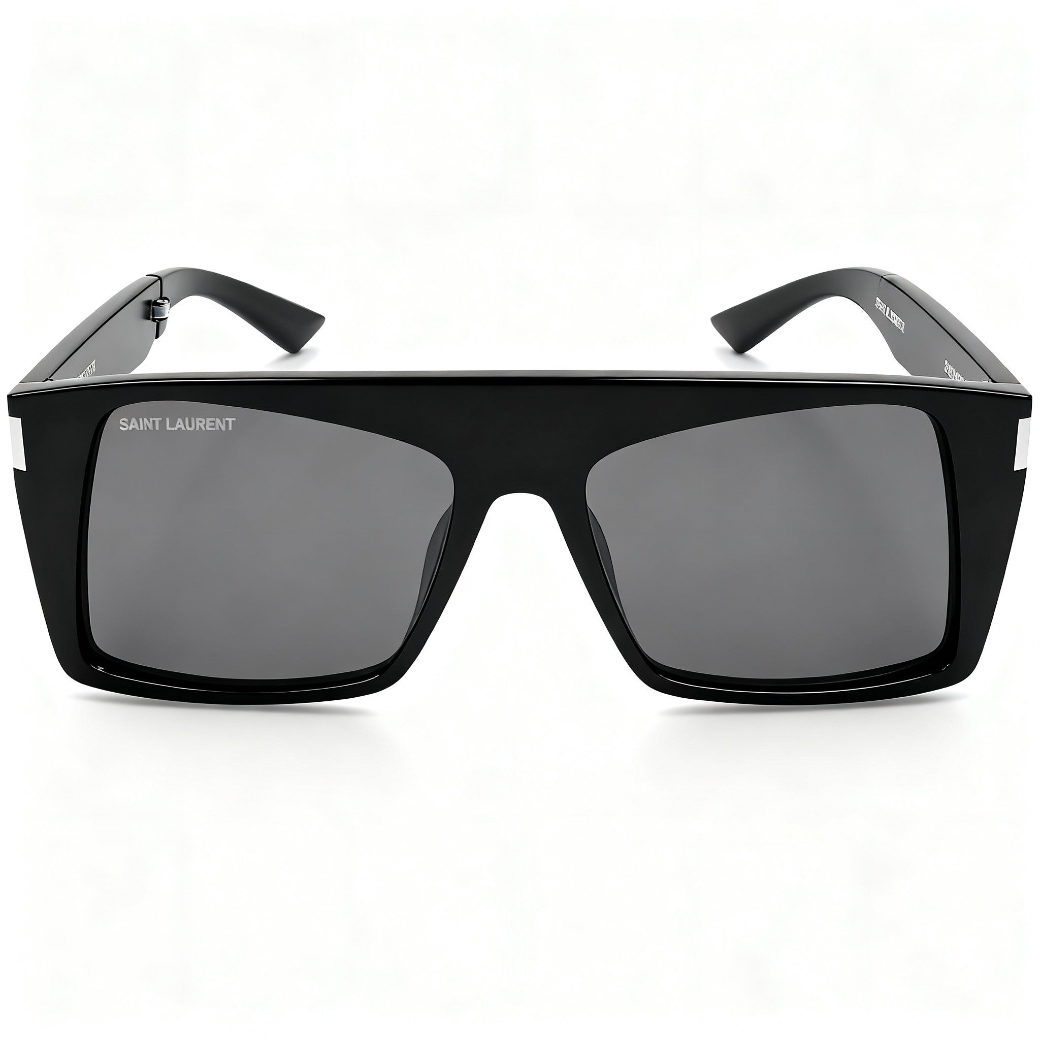 Yves Saint Laurent SL 651 Vitti Wayfarers Women's Recycled Black Non-Polarized Sunglasses 58mm