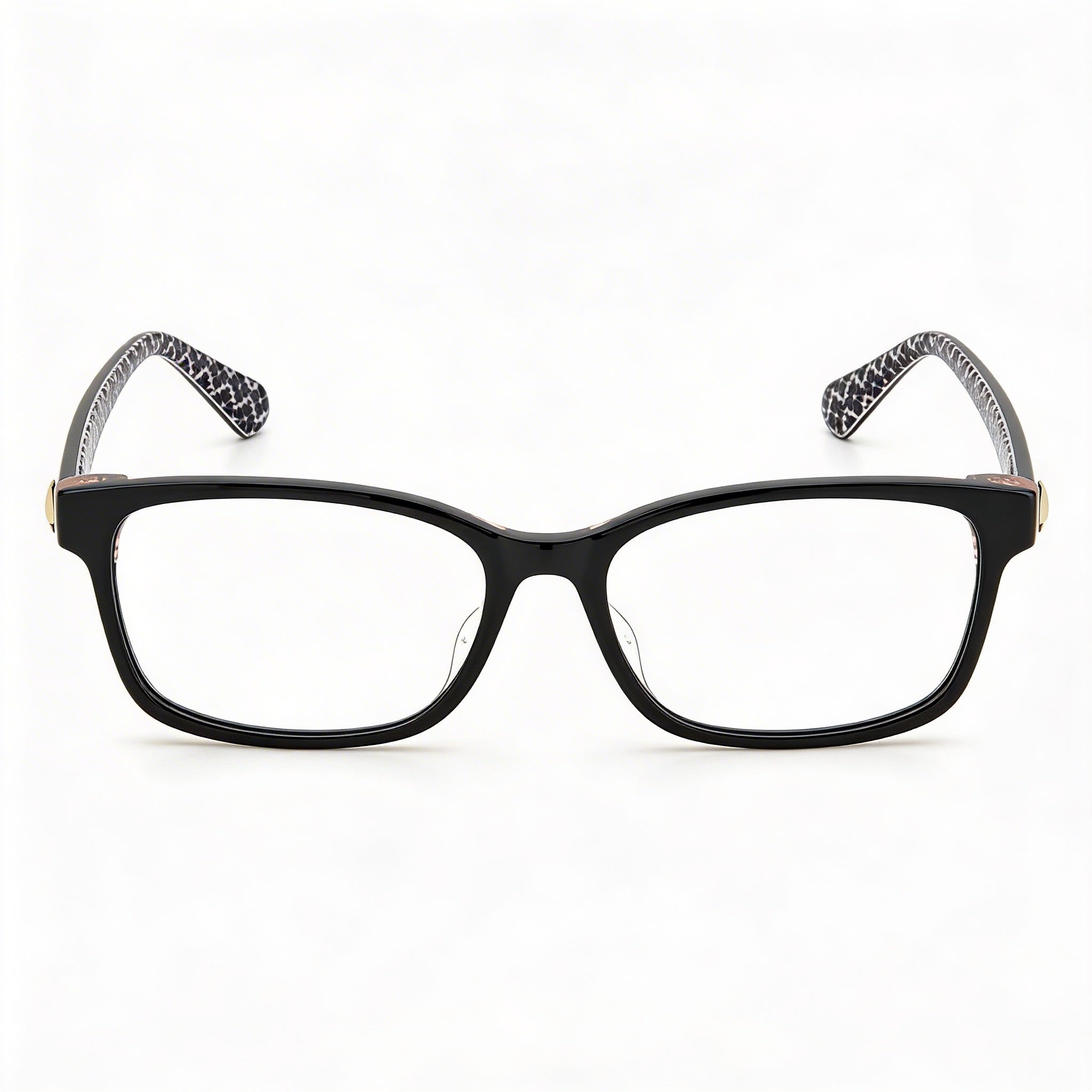 Gafas Ópticas Rectangulares de Acetato para Mujer Kate Spade New York, Negro Rosa 53-16-145 mm, Photo 2