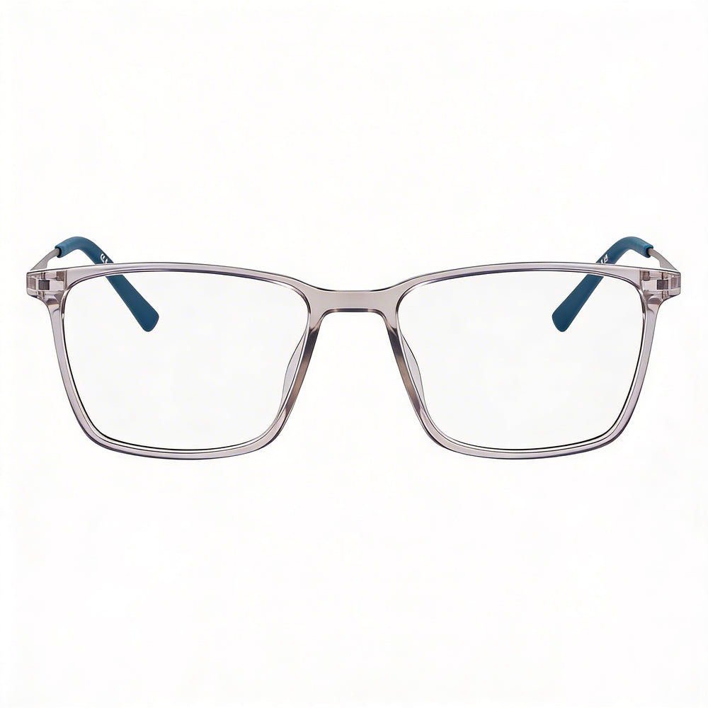 Flexon Ep8023 Men's Grey INJ-ULTEM Frame Sunglasses with Polarized Multi-coloured Polycarbonate Lenses 53mm