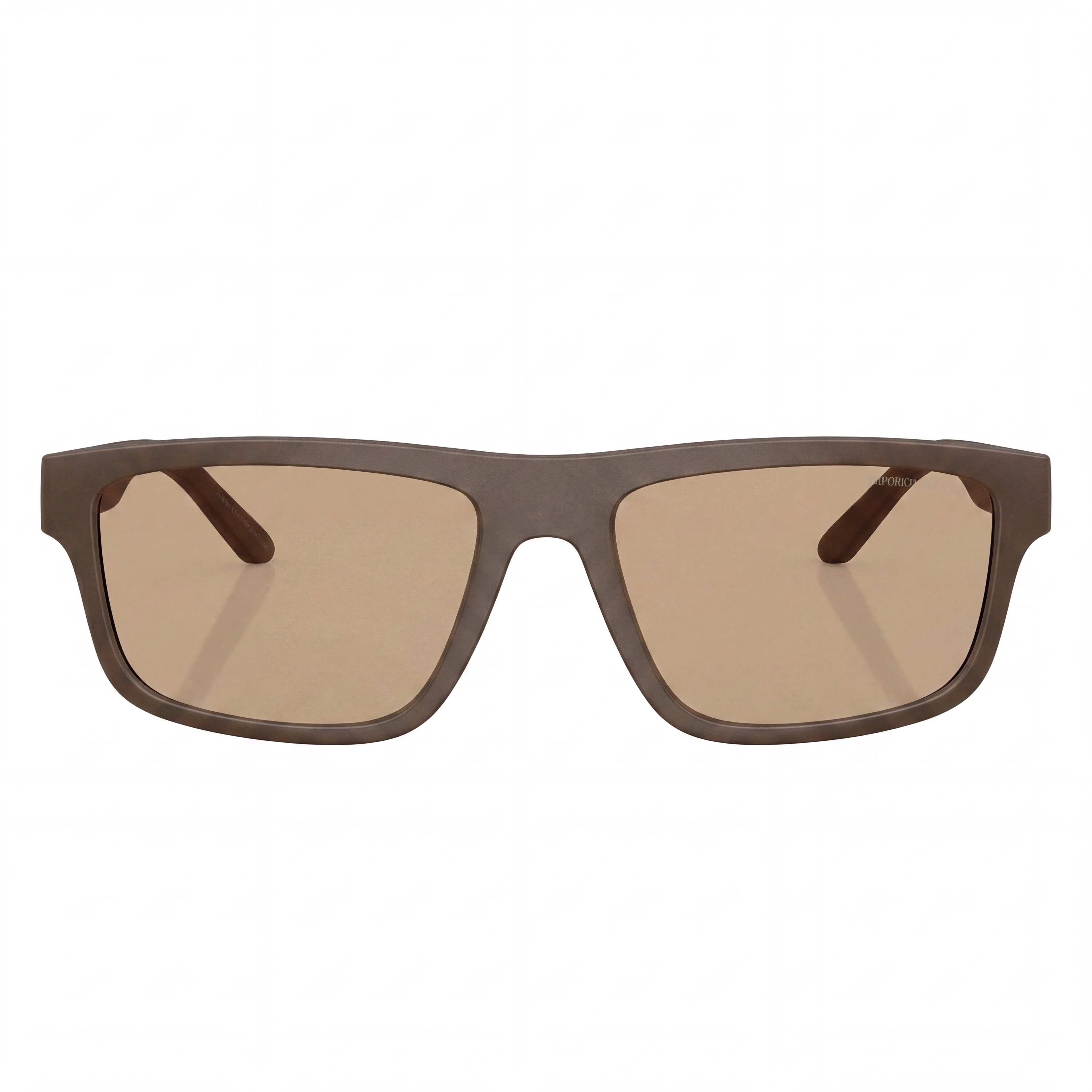 Emporio Armani Gafas de sol para mujer Ea4244u de ajuste universal con montura de plástico marrón mate y lentes no polarizadas de 57mm, Photo 2