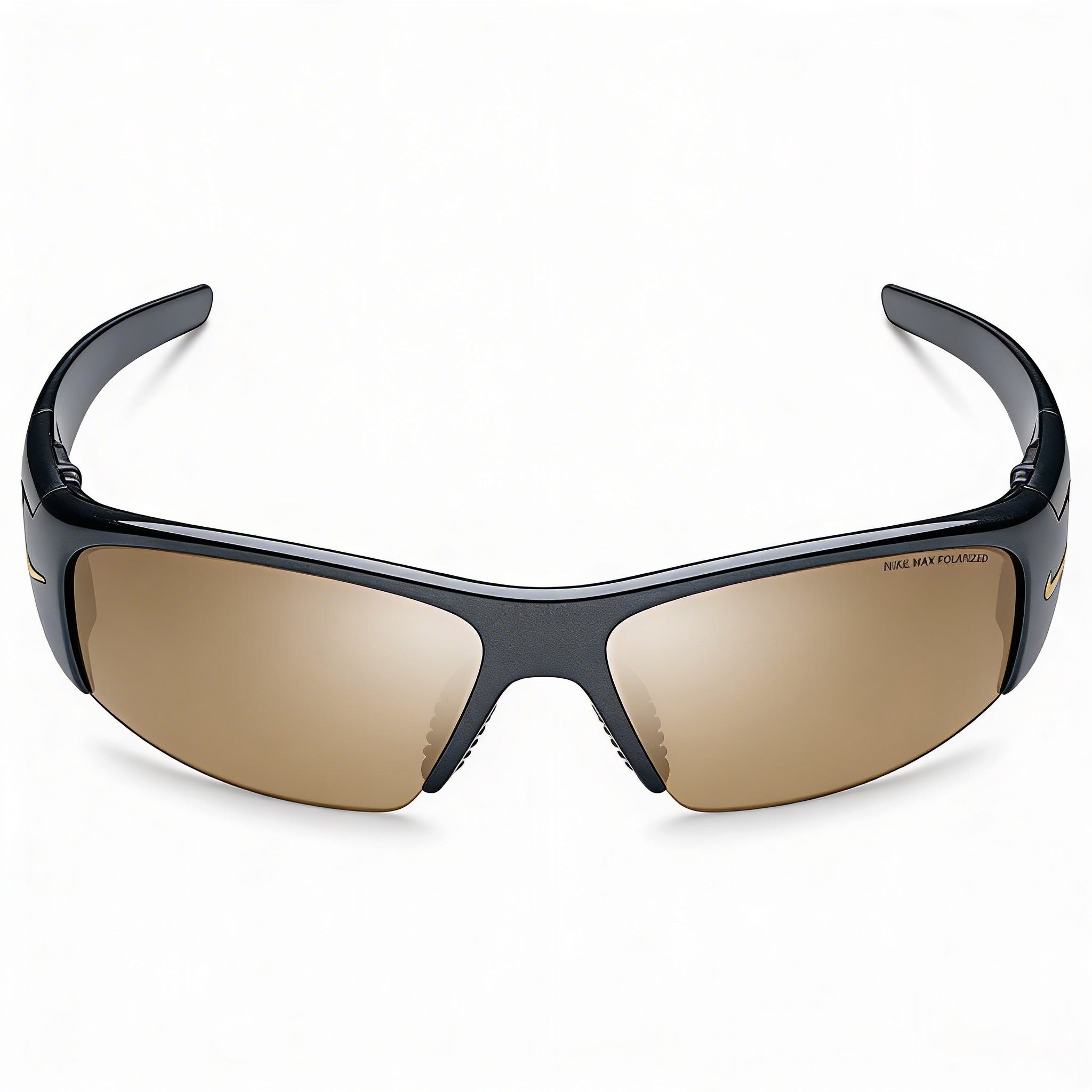 Nike Classic Unisex Onyx Nylon Frame Brown Polarized UV Protected Lenses 135mm Sunglasses, Photo 2