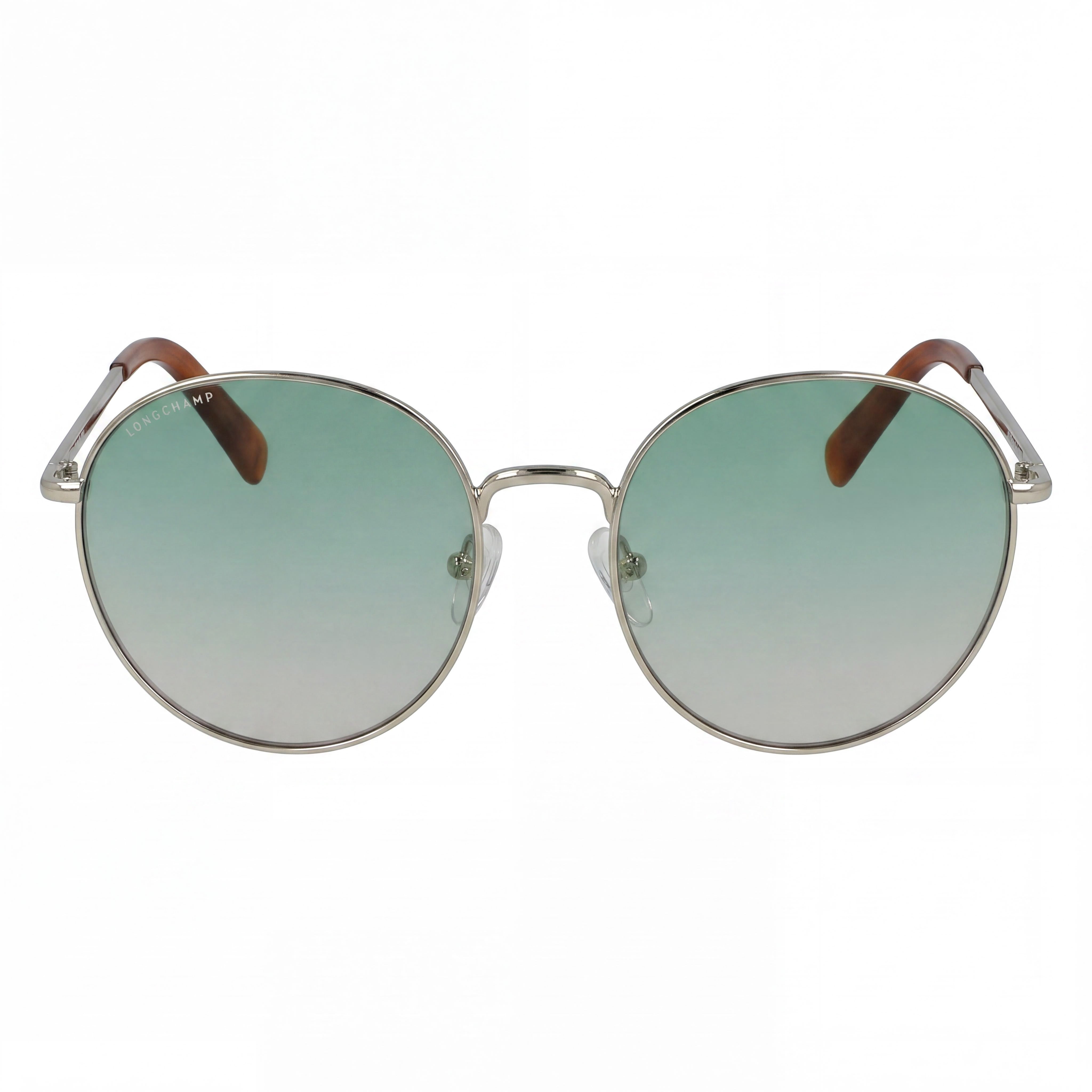 Gafas de Sol Ovaladas Longchamp LO101S para Mujer con Montura de Optyl y Lentes de Policarbonato No Polarizadas, Verde Dorado, Protección UV, 56mm, Photo 2