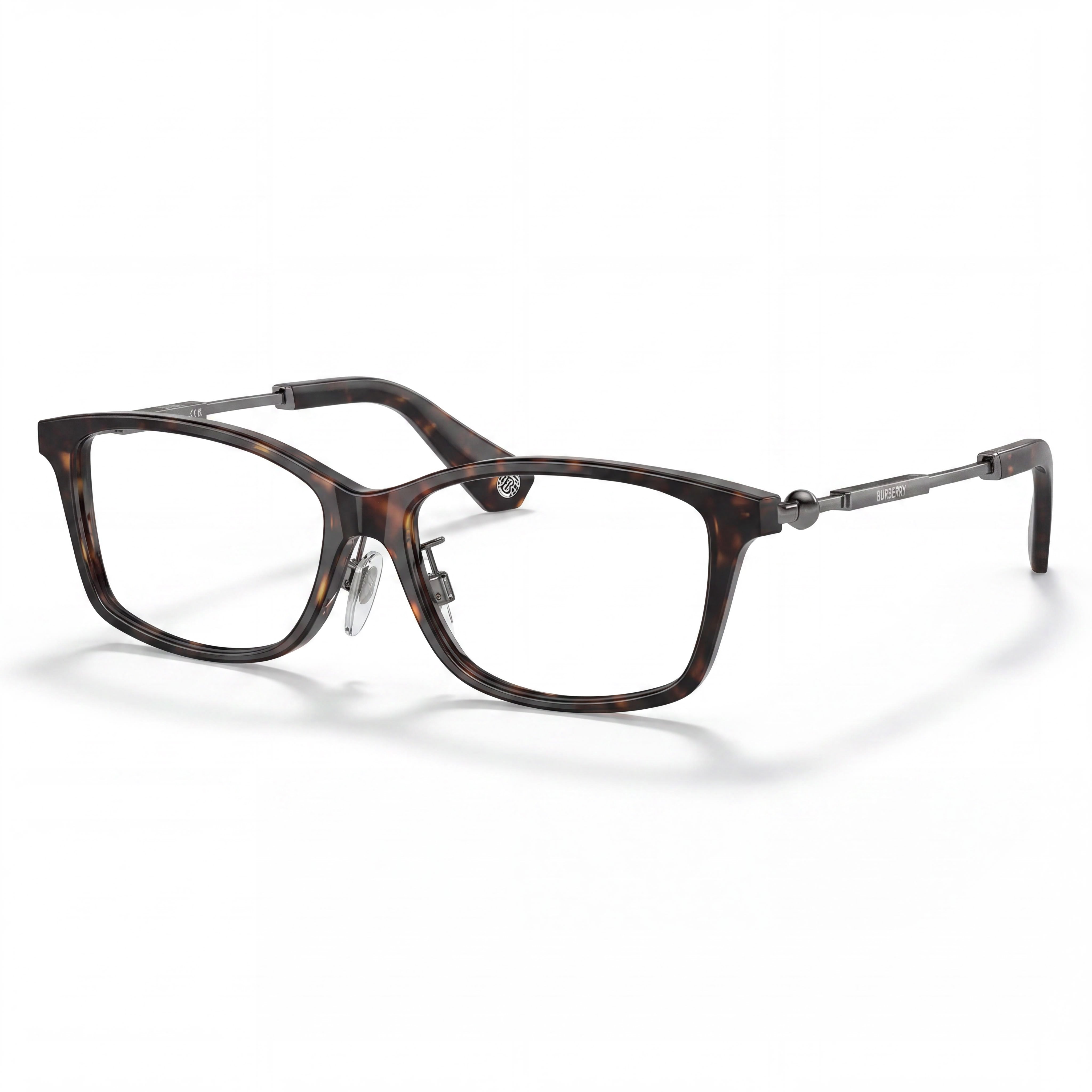 BURBERRY Be 2414d Women's Dark Havana Acetate Eyewear 55mm, Photo 1