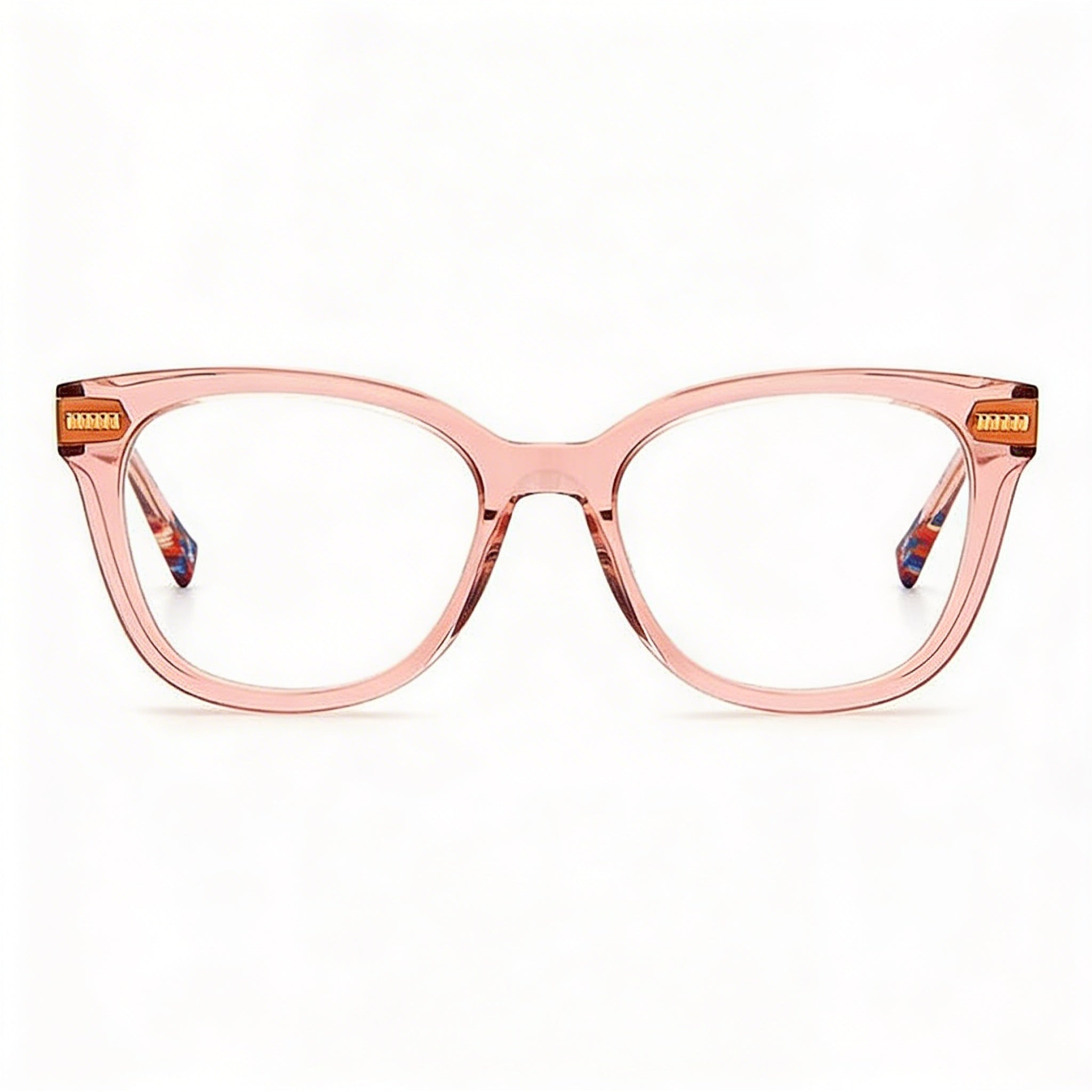 Gafas de sol Missoni Modern Unisex con montura de acetato color nude, lentes de policarbonato no polarizadas, 51 mm, Photo 2